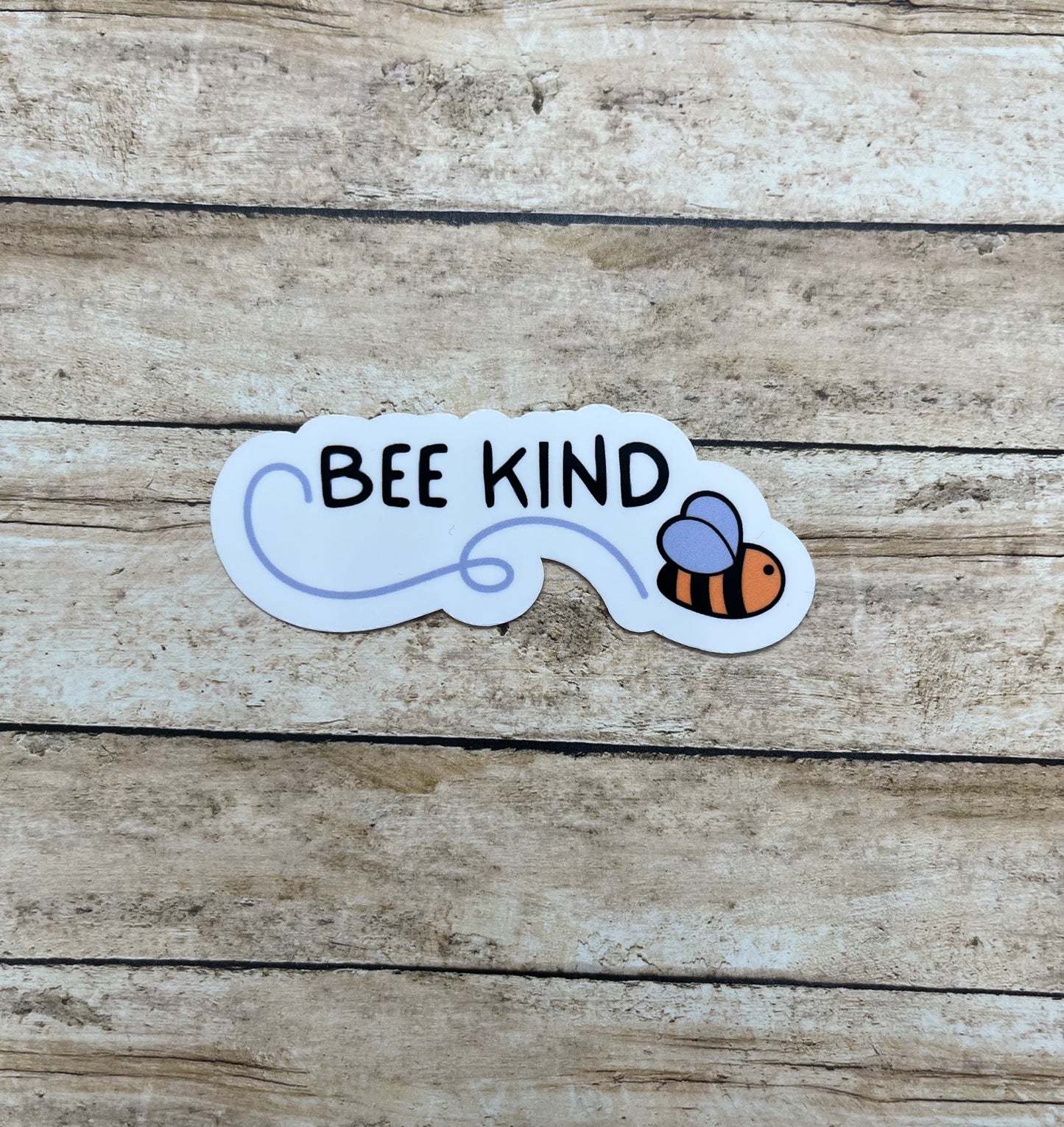 Be Kind with Bee Sticker