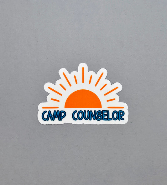 Camp Counselor Sticker