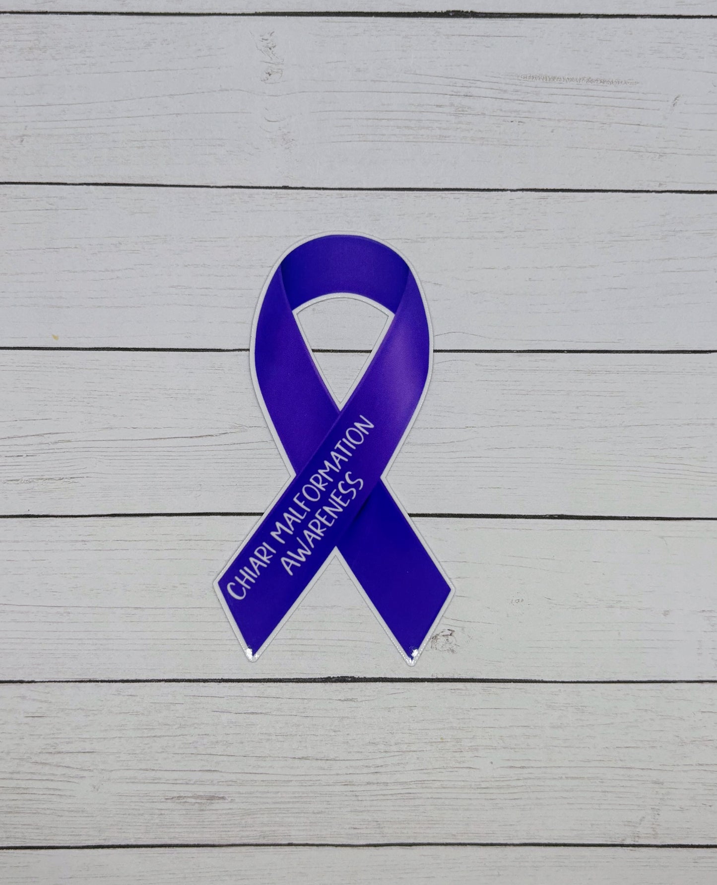 Chiari Malformation Awareness Ribbon Sticker