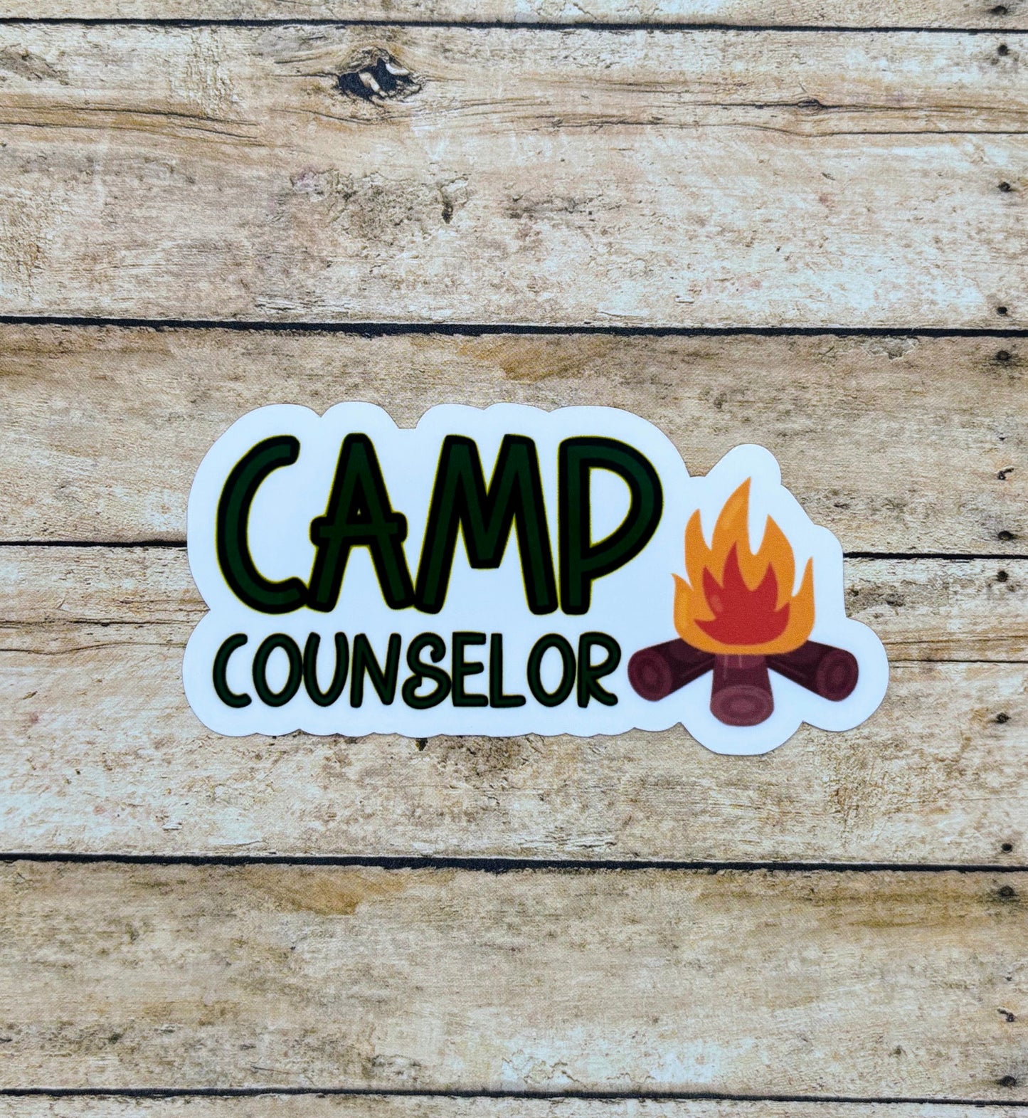 Camp Counselor Sticker