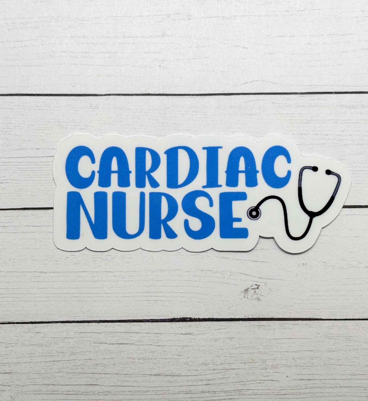 Cardiac Nurse Sticker