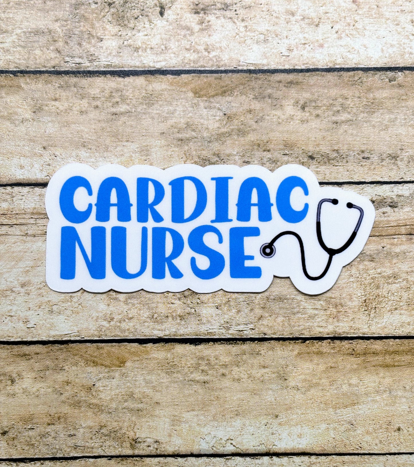 Cardiac Nurse Sticker