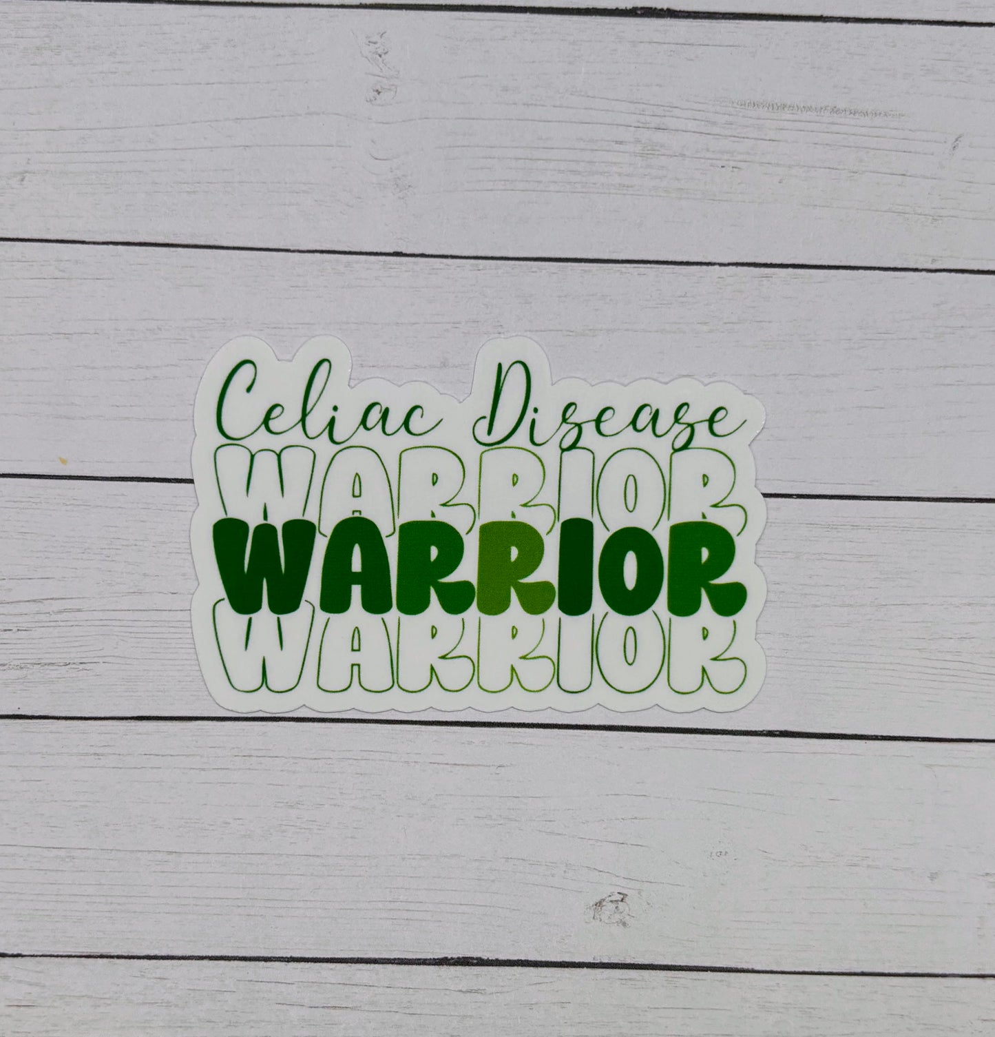 Celiac Disease Warrior Sticker