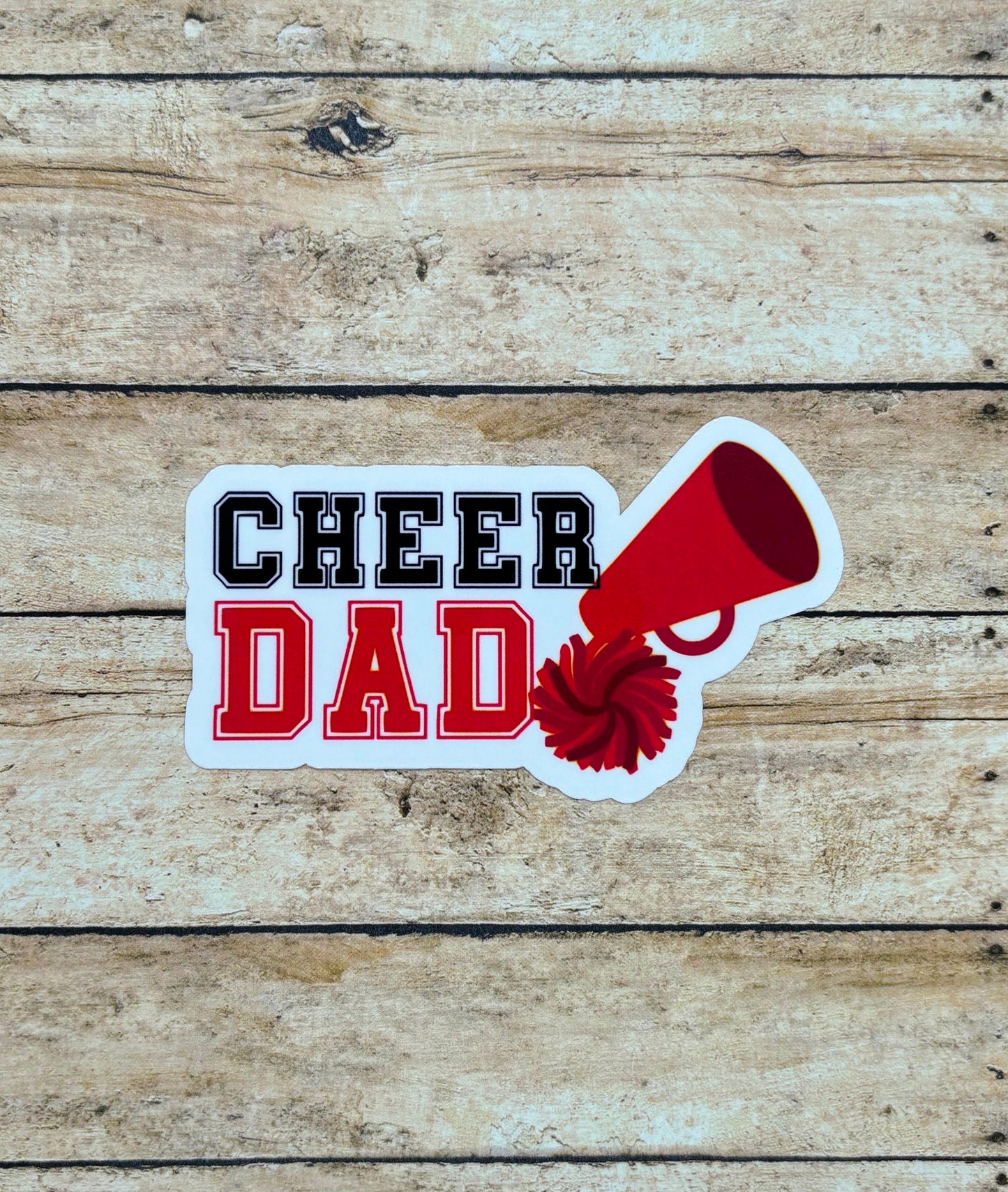 Cheer Dad Sticker