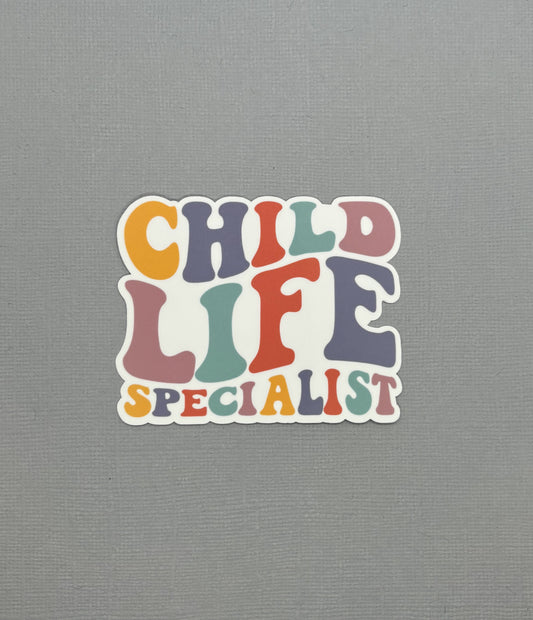 Child Life Specialist Sticker