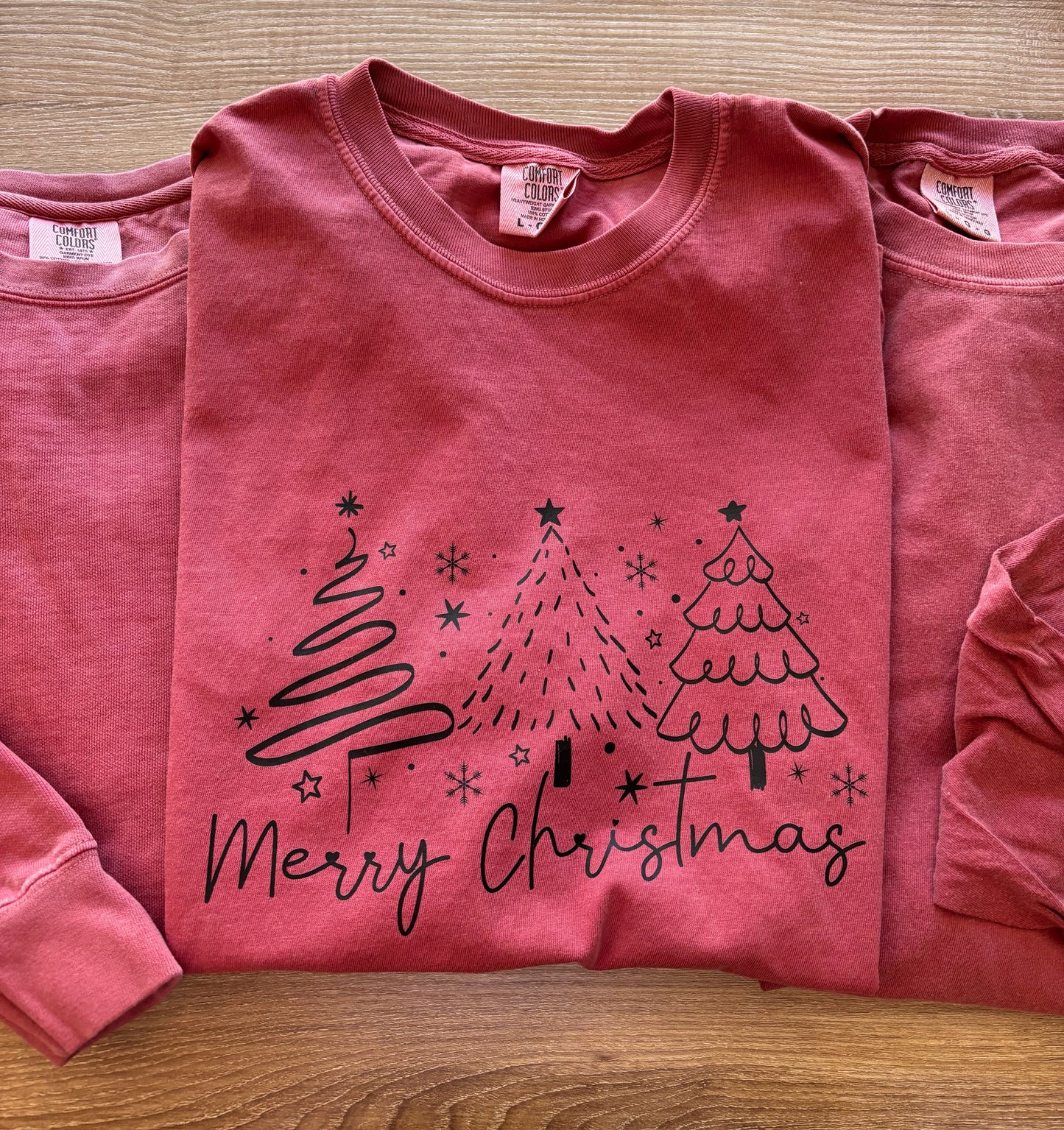 Merry Christmas Trees Apparel