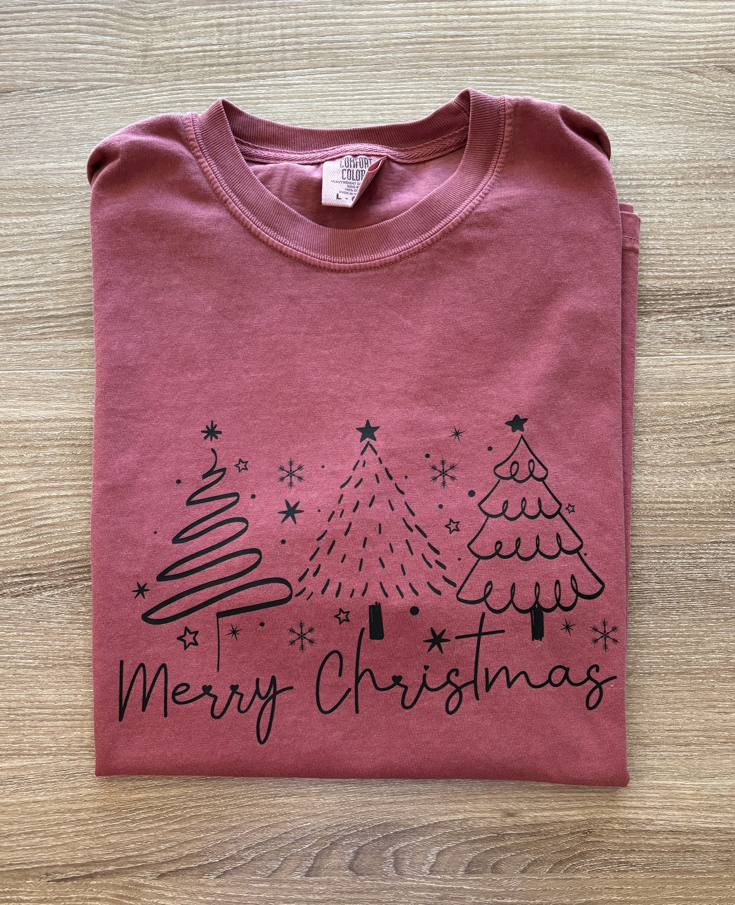 Merry Christmas Trees Apparel