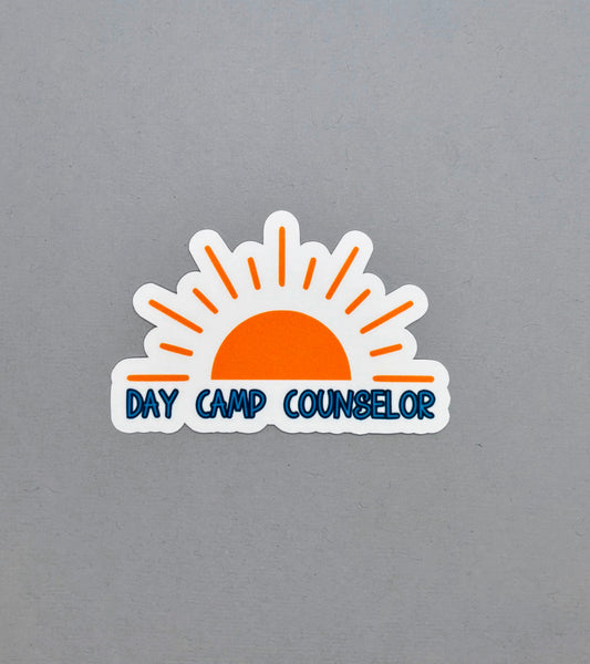 Day Camp Counselor Sticker