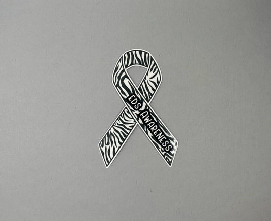 EDS (Ehlers–Danlos syndrome) Awareness Ribbon Sticker
