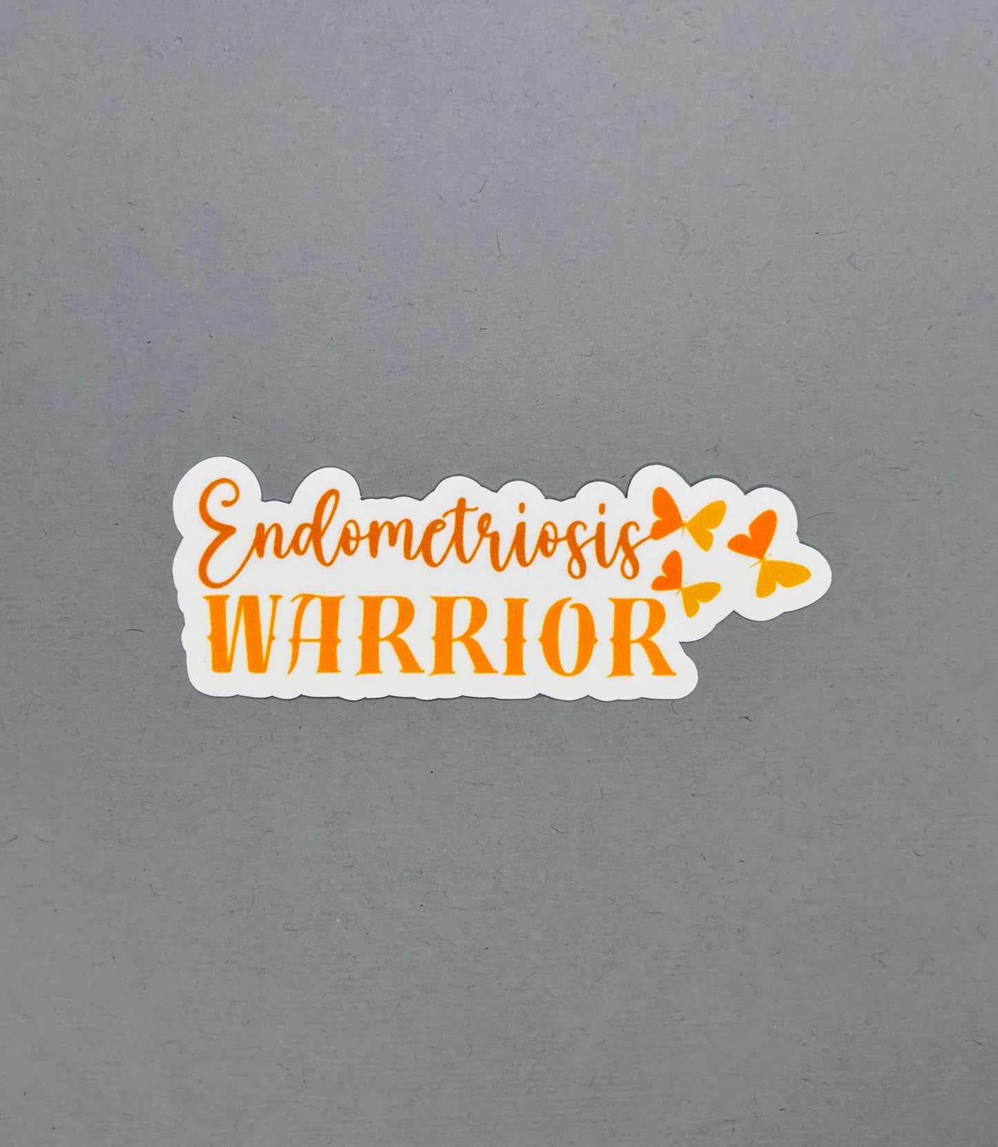 Endometriosis Warrior Butterflies Sticker