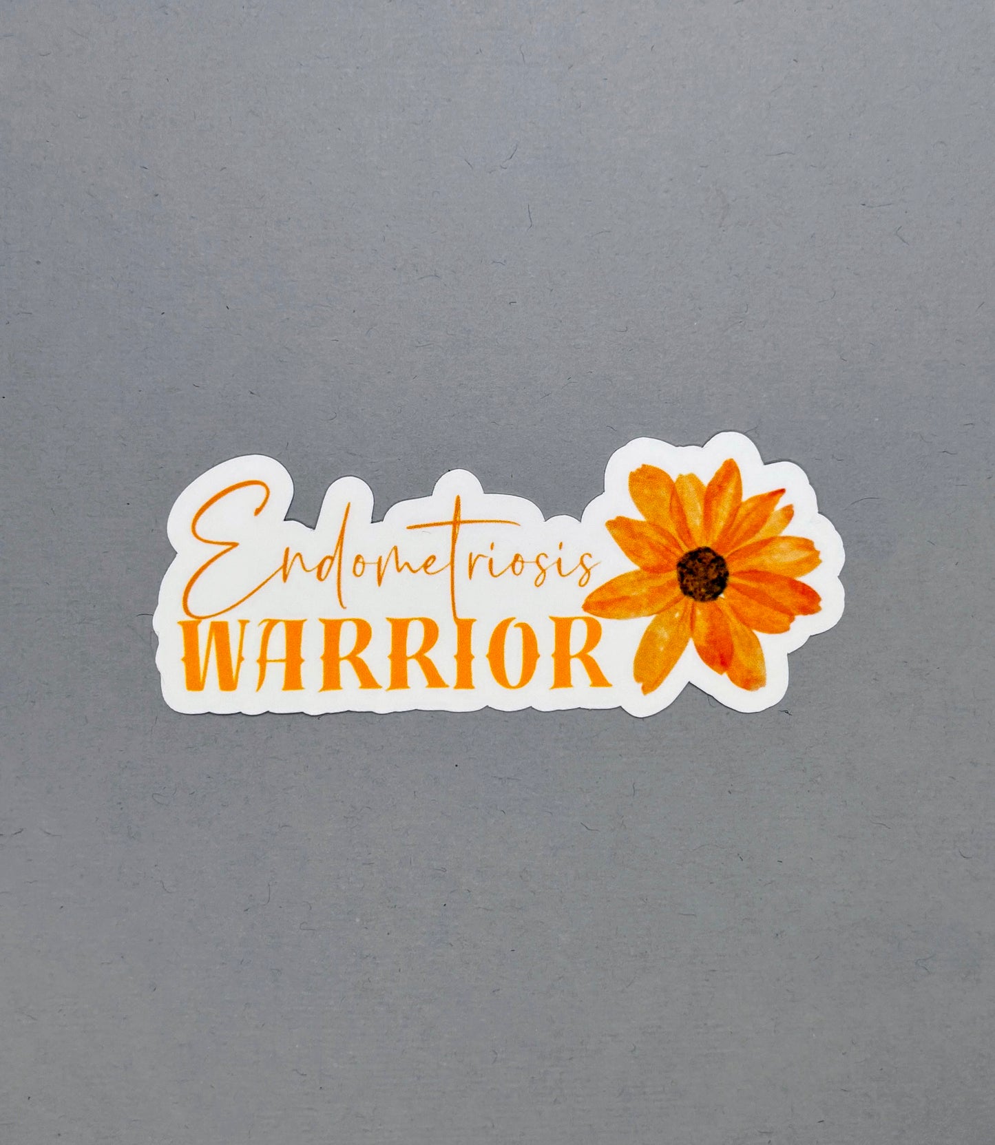 Endometriosis Warrior Flower Sticker