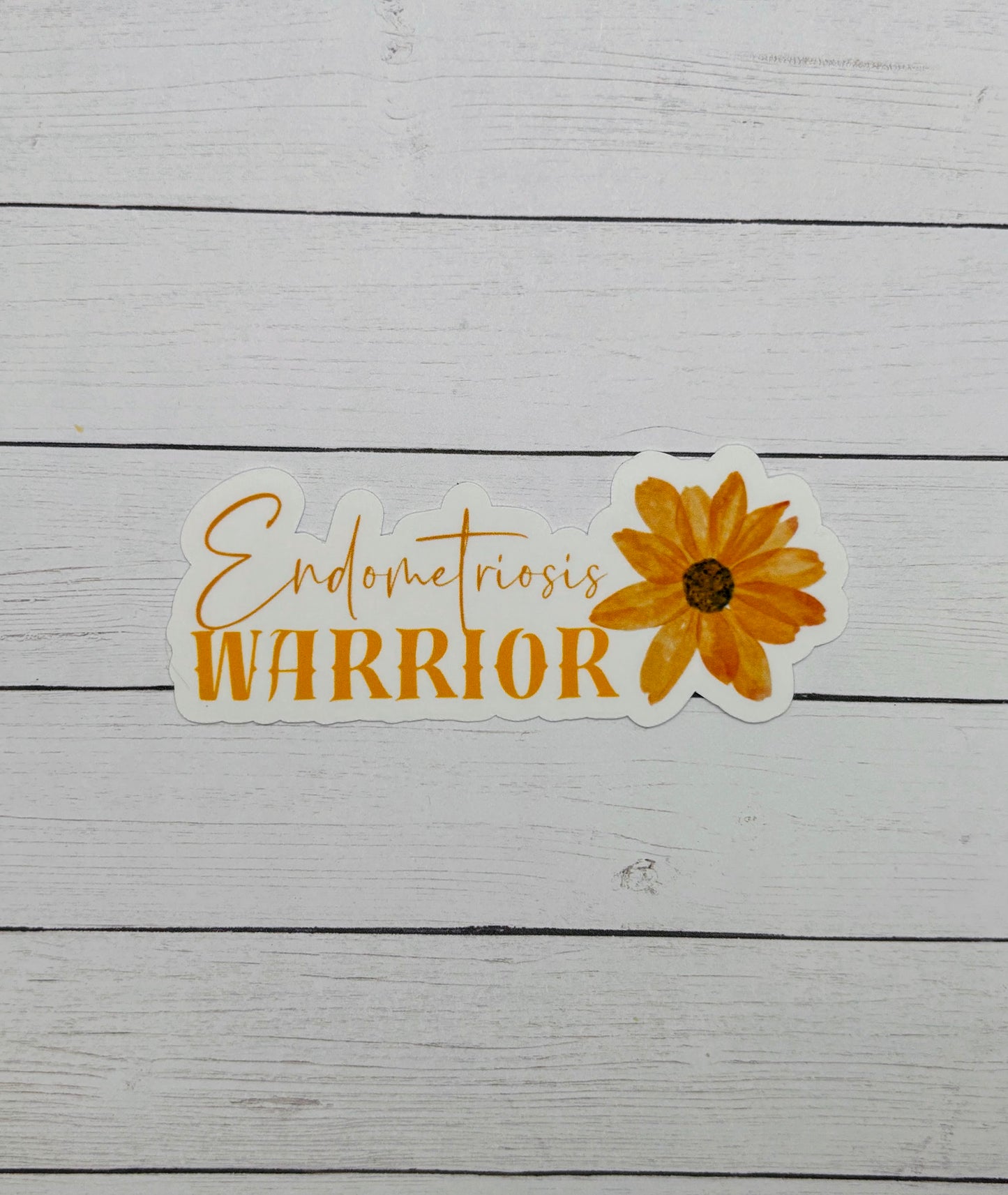 Endometriosis Warrior Flower Sticker