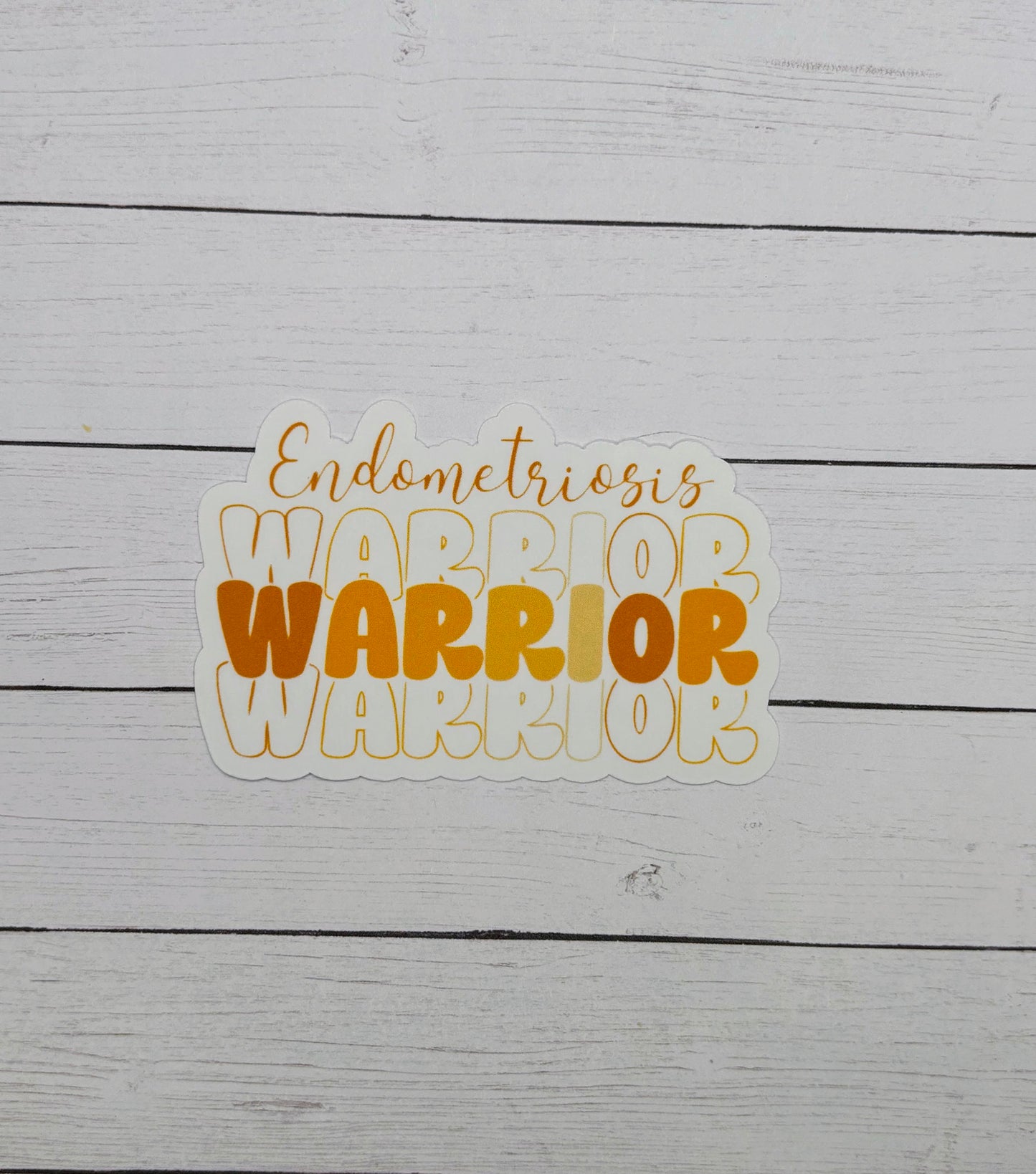 Endometriosis Warrior Sticker