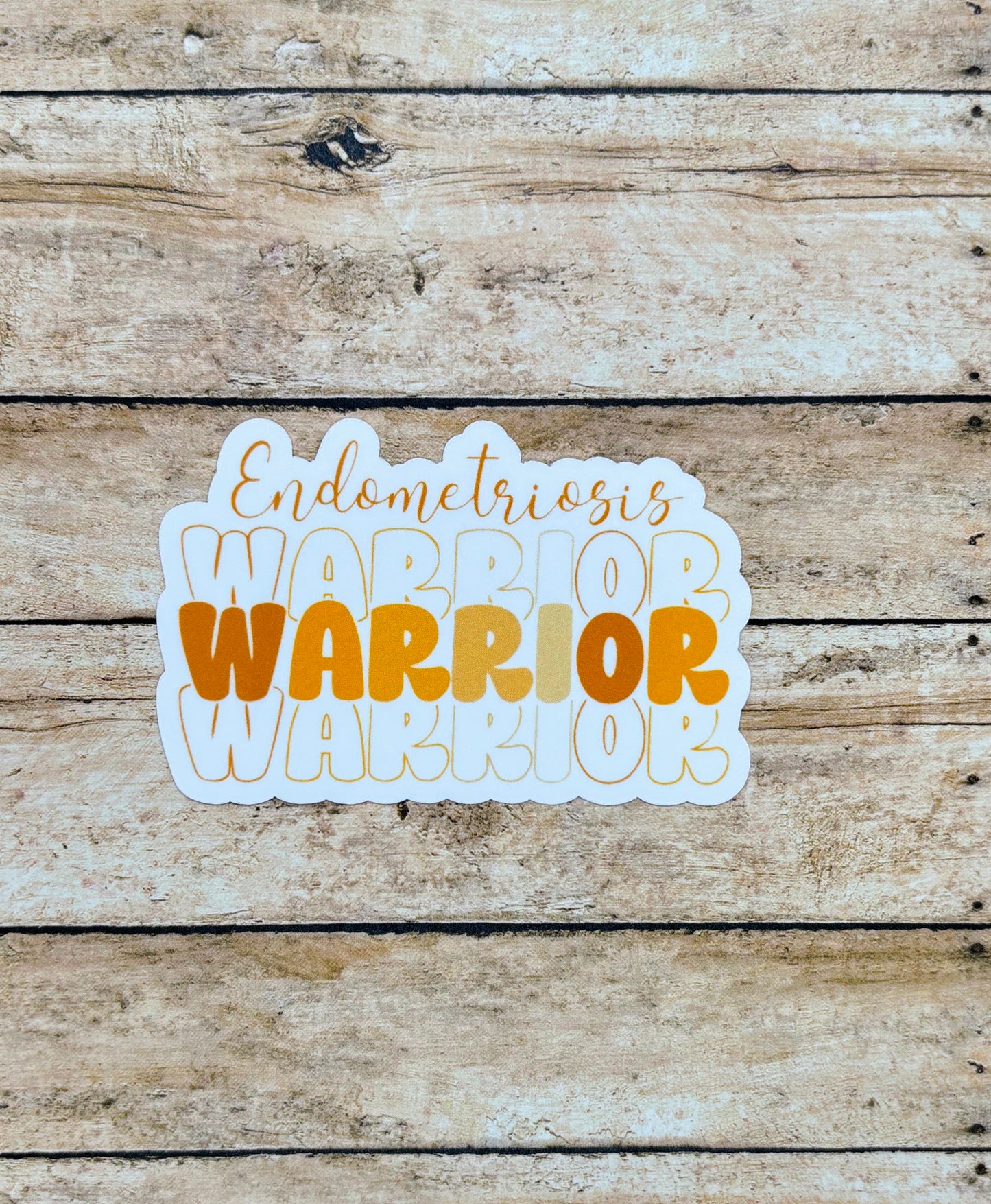 Endometriosis Warrior Sticker