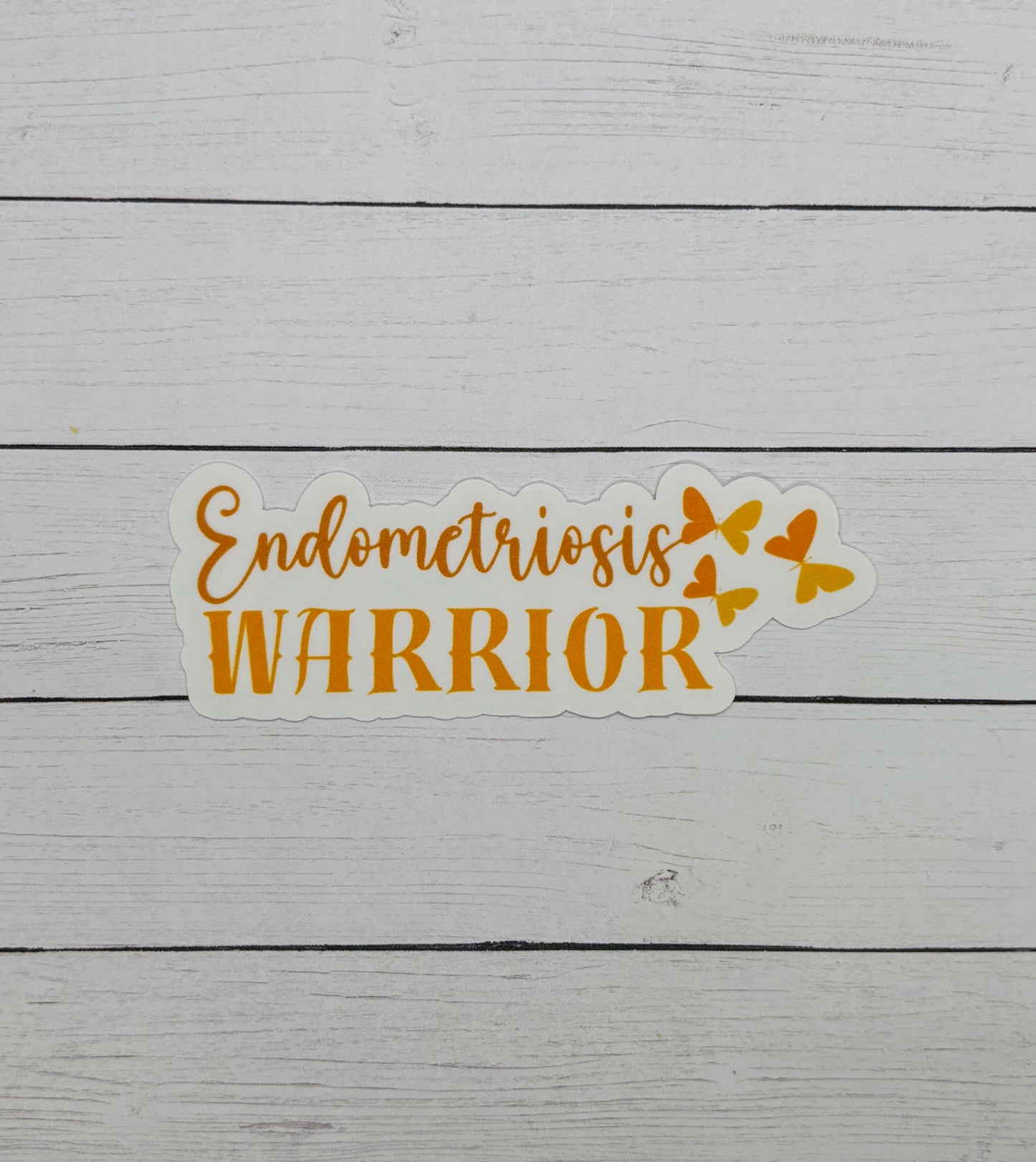 Endometriosis Warrior Butterflies Sticker