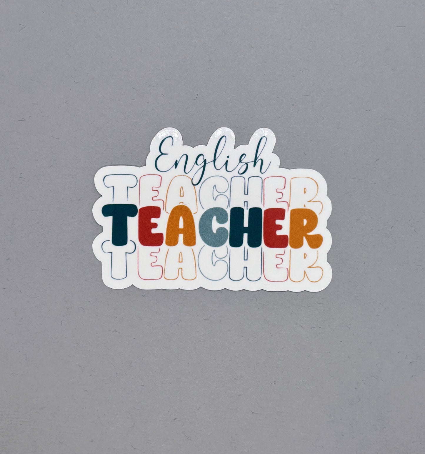 English Teacher Sticker