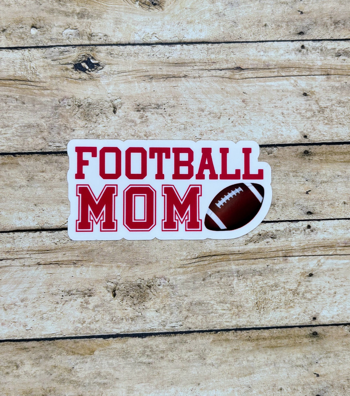 Football Mom Sticker