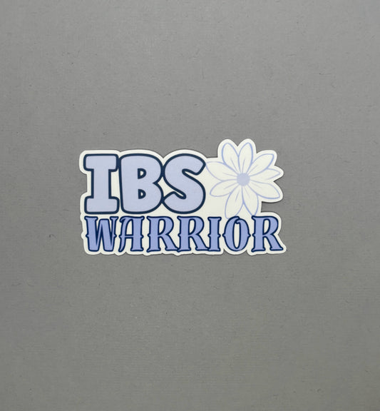 Irritable Bowel Syndrome Warrior Flower Sticker