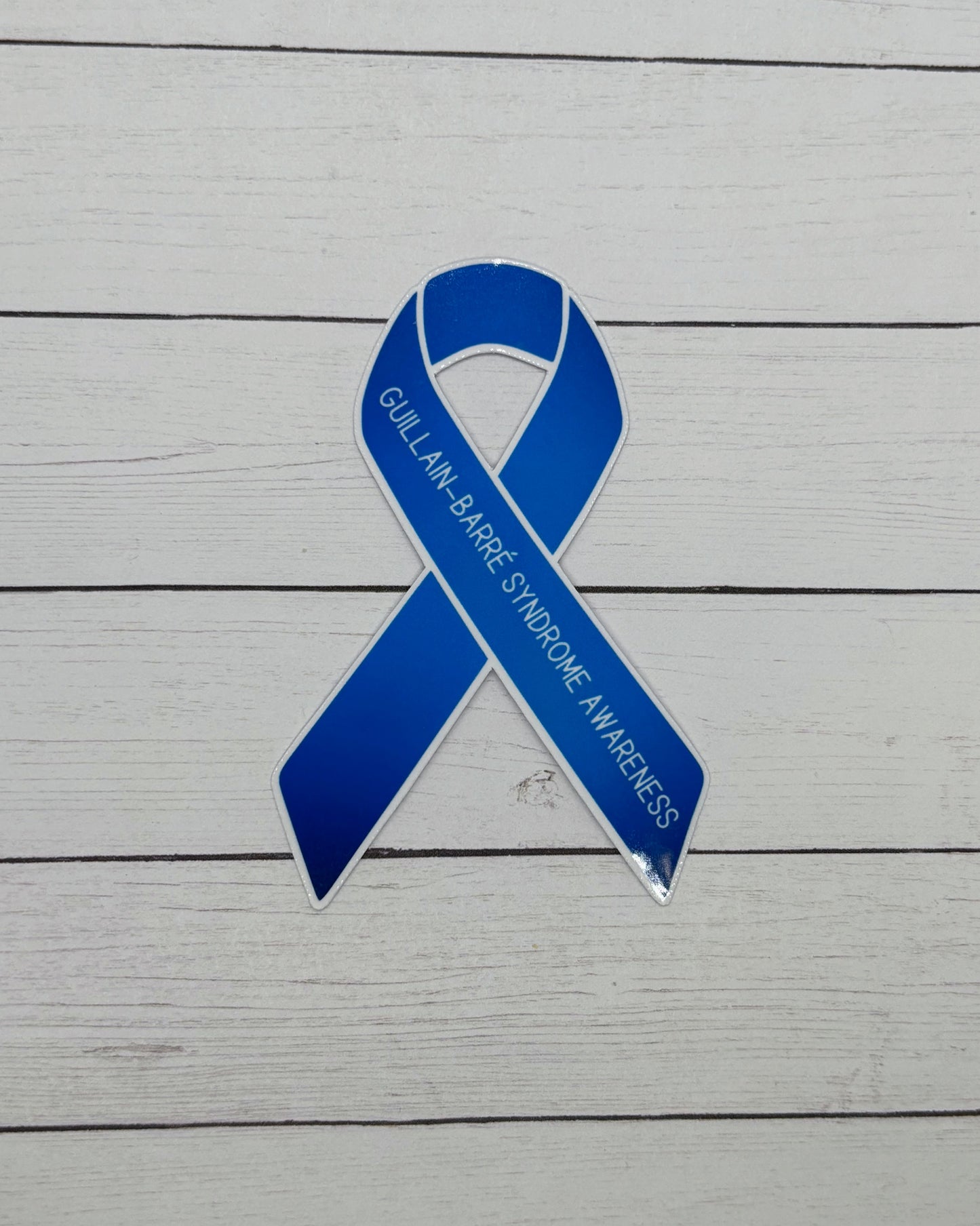 Guillain-Barre Syndrome Awareness Ribbon Sticker