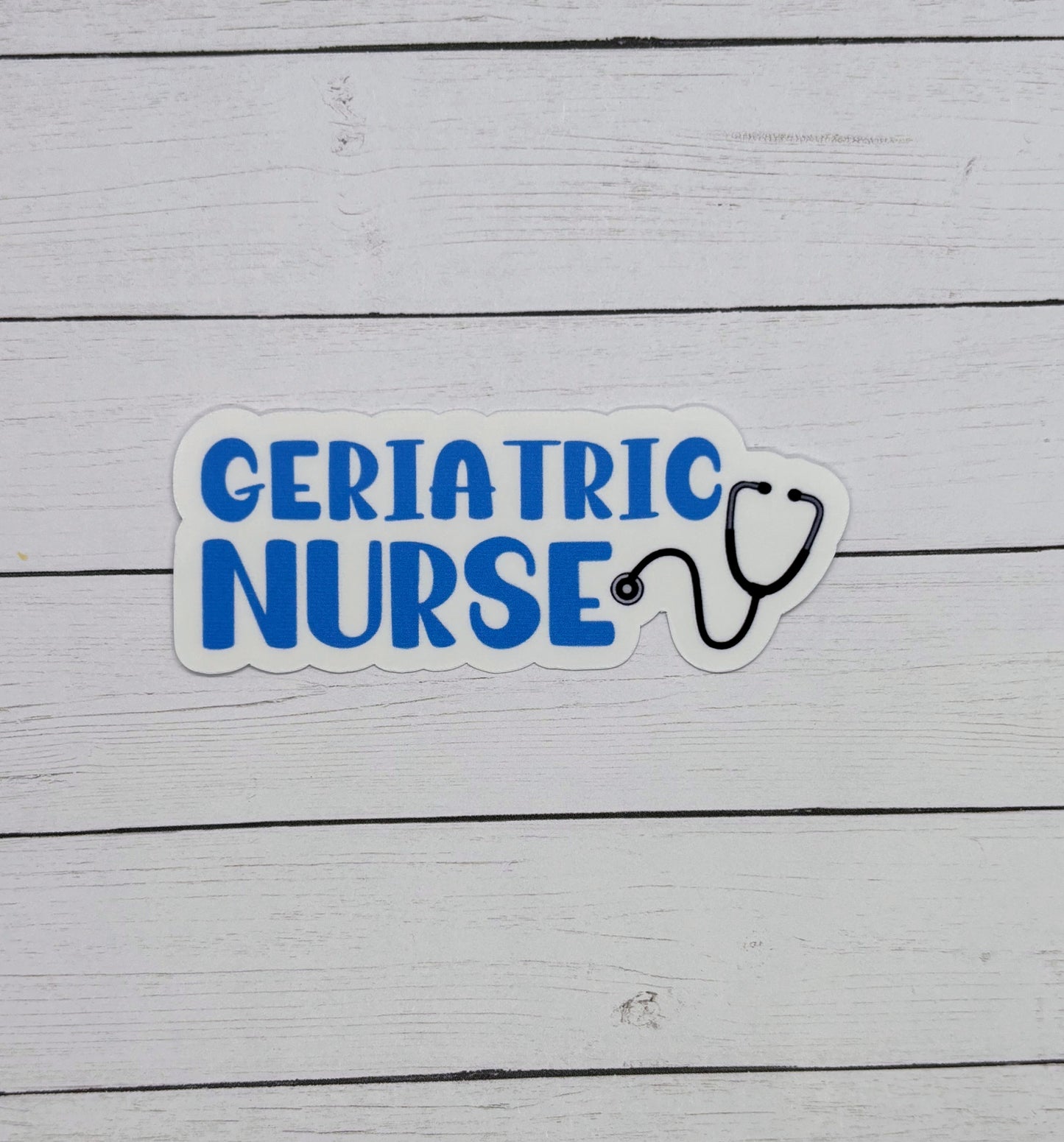 Geriatric Nurse Sticker