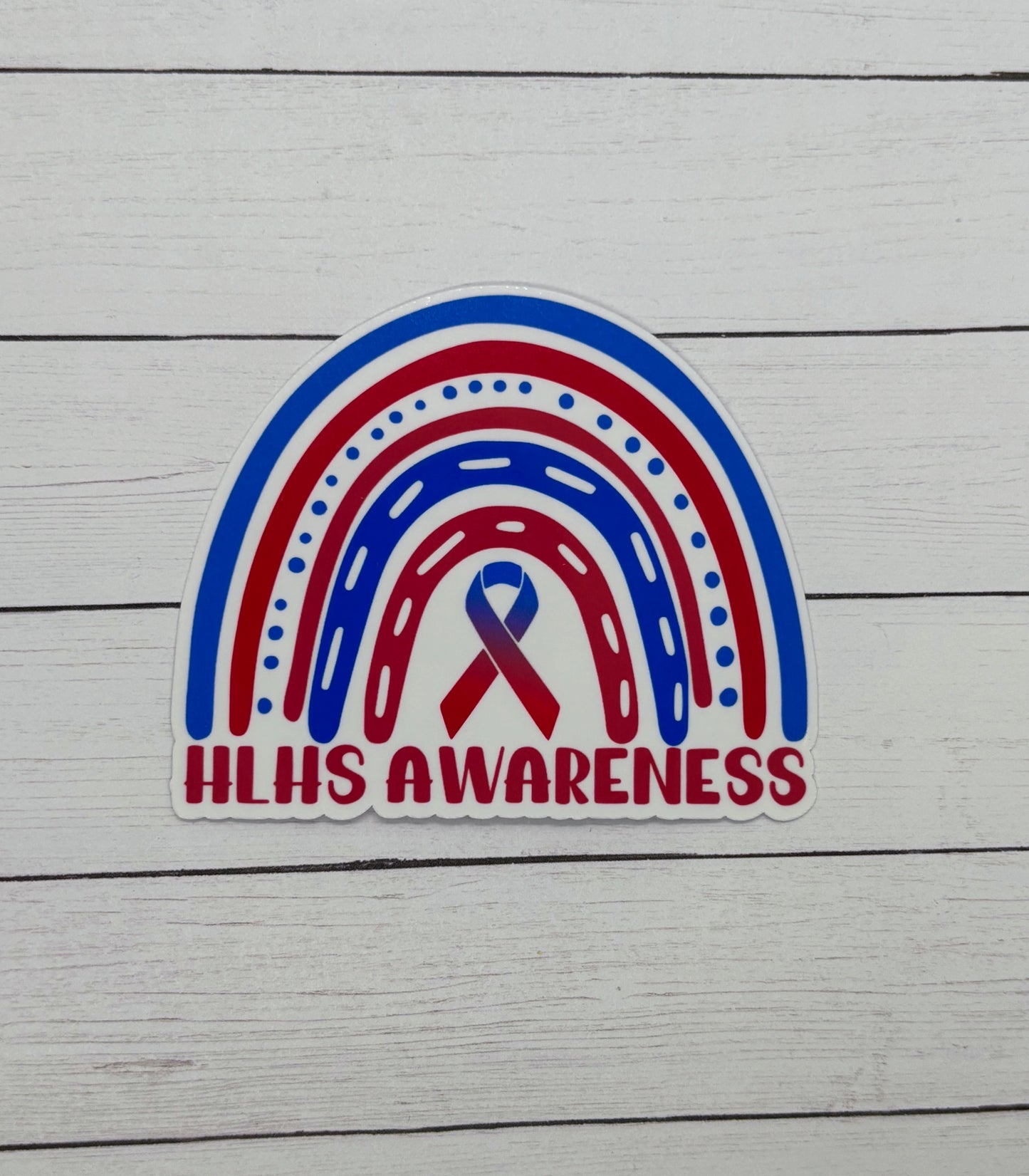 HLHS Awareness Rainbow Sticker