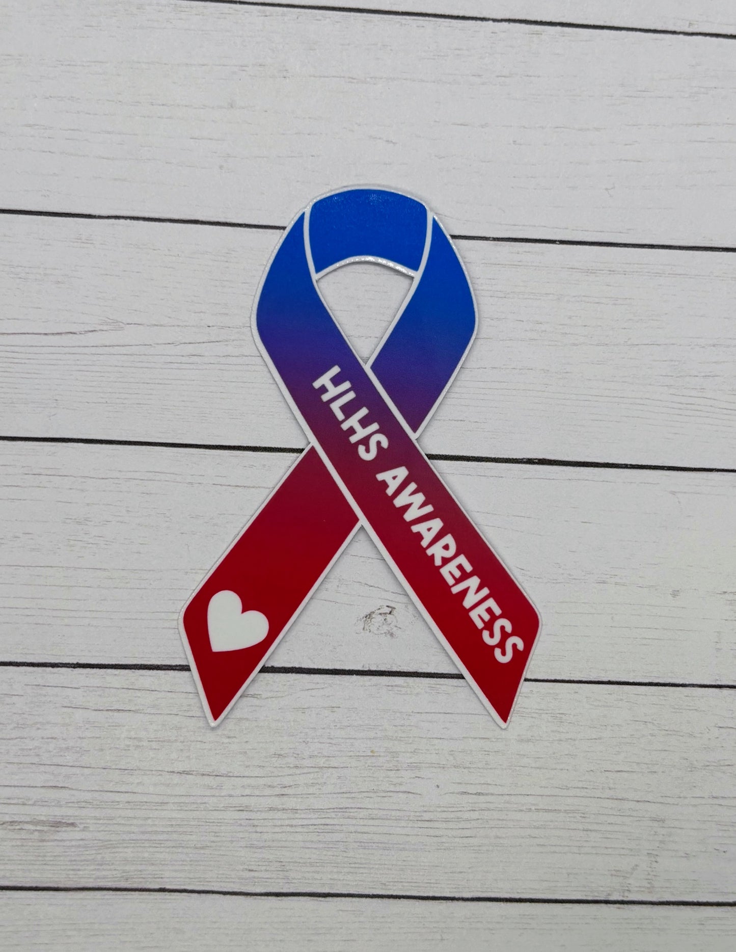 HLHS Awareness Ribbon Sticker