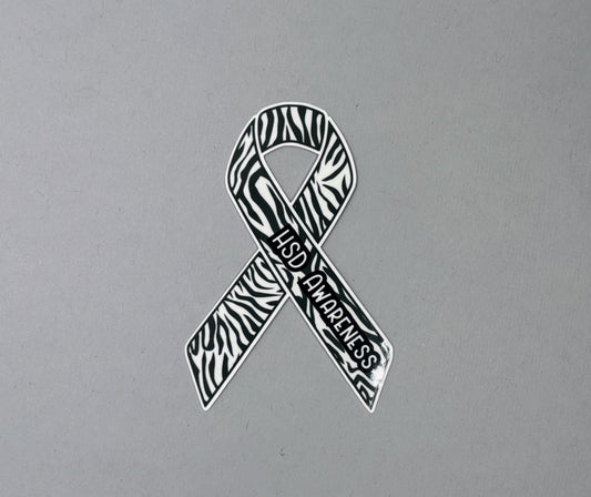 HSD Hypermobility Spectrum Disorder Awareness Ribbon Sticker