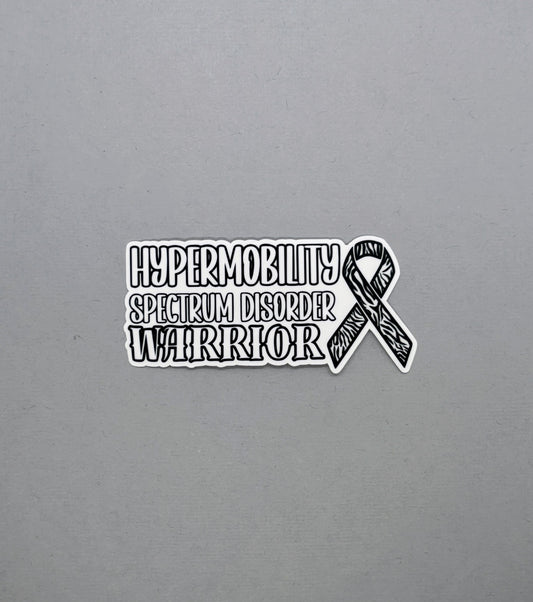 Hypermobility Spectrum Disorder Warrior Sticker