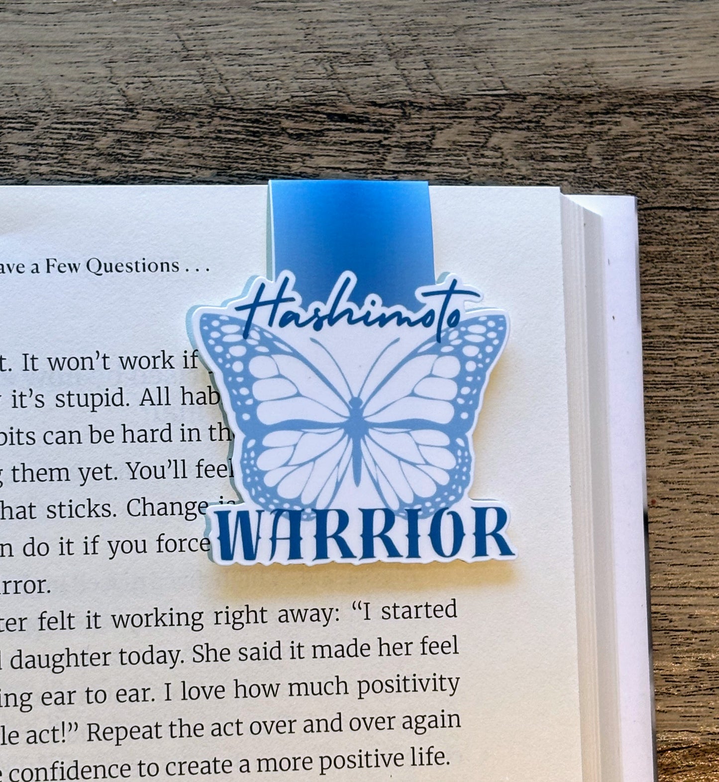 Hashimoto Warrior Magnetic Bookmark