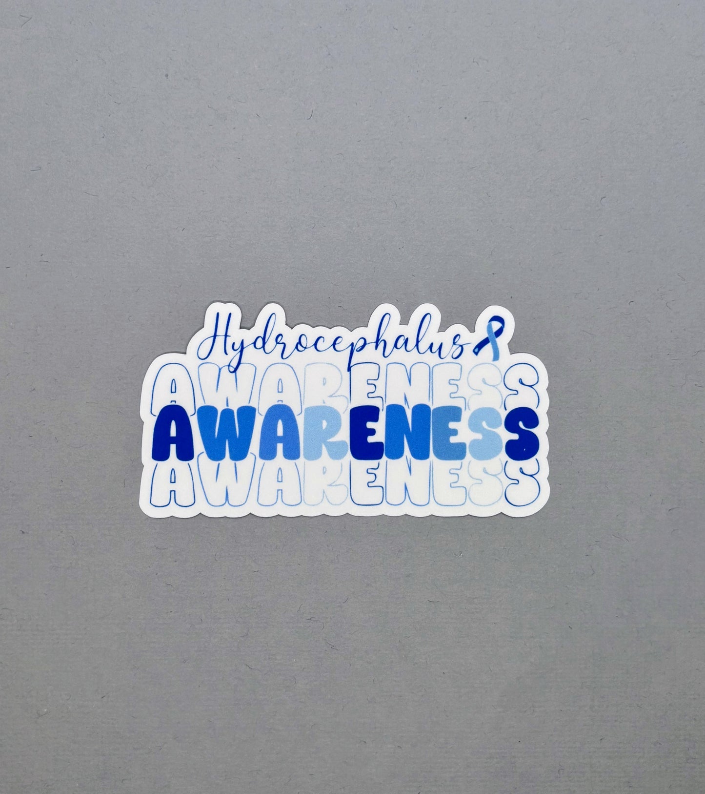 Hydrocephalus Awareness Sticker