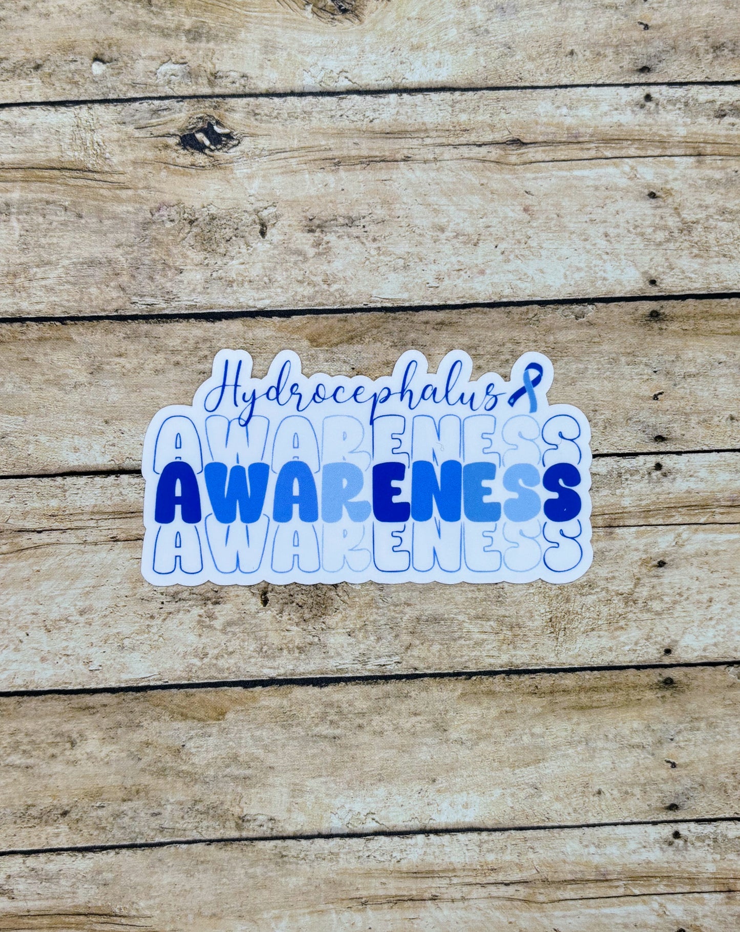 Hydrocephalus Awareness Sticker