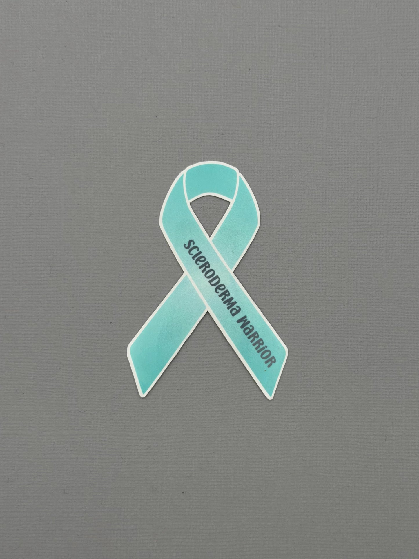 Scleroderma Warrior Ribbon Sticker or Magnet