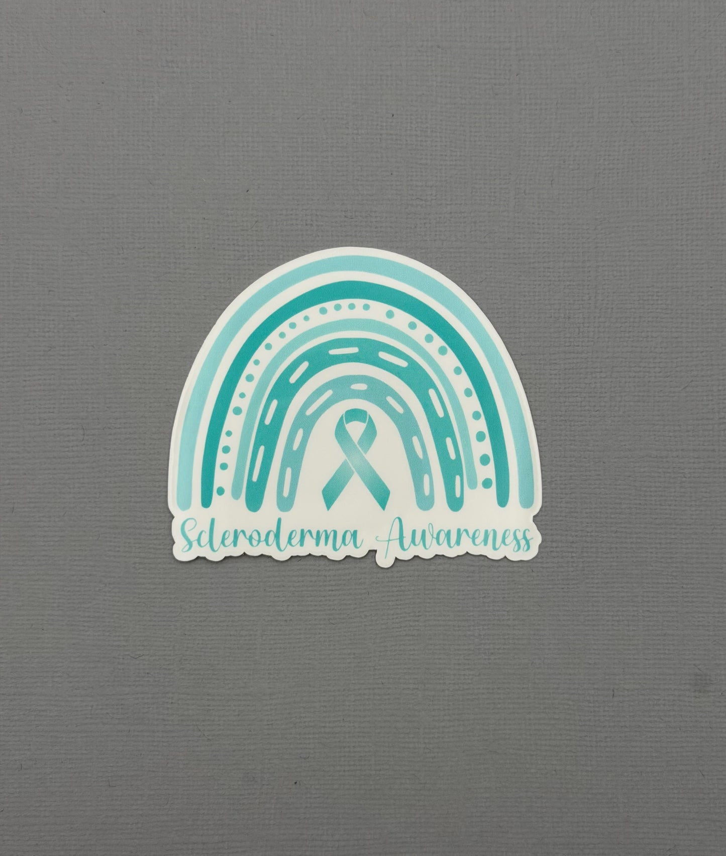 Scleroderma Awareness Rainbow Sticker or Magnet