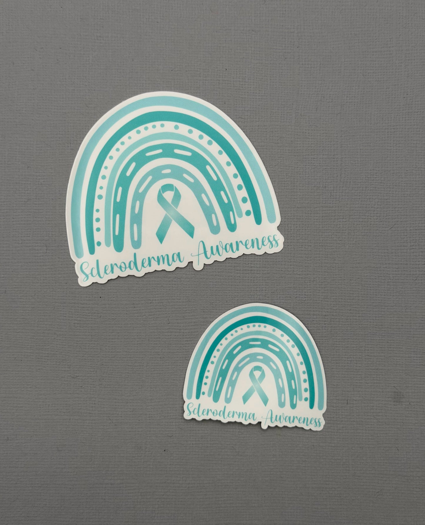 Scleroderma Awareness Rainbow Sticker or Magnet