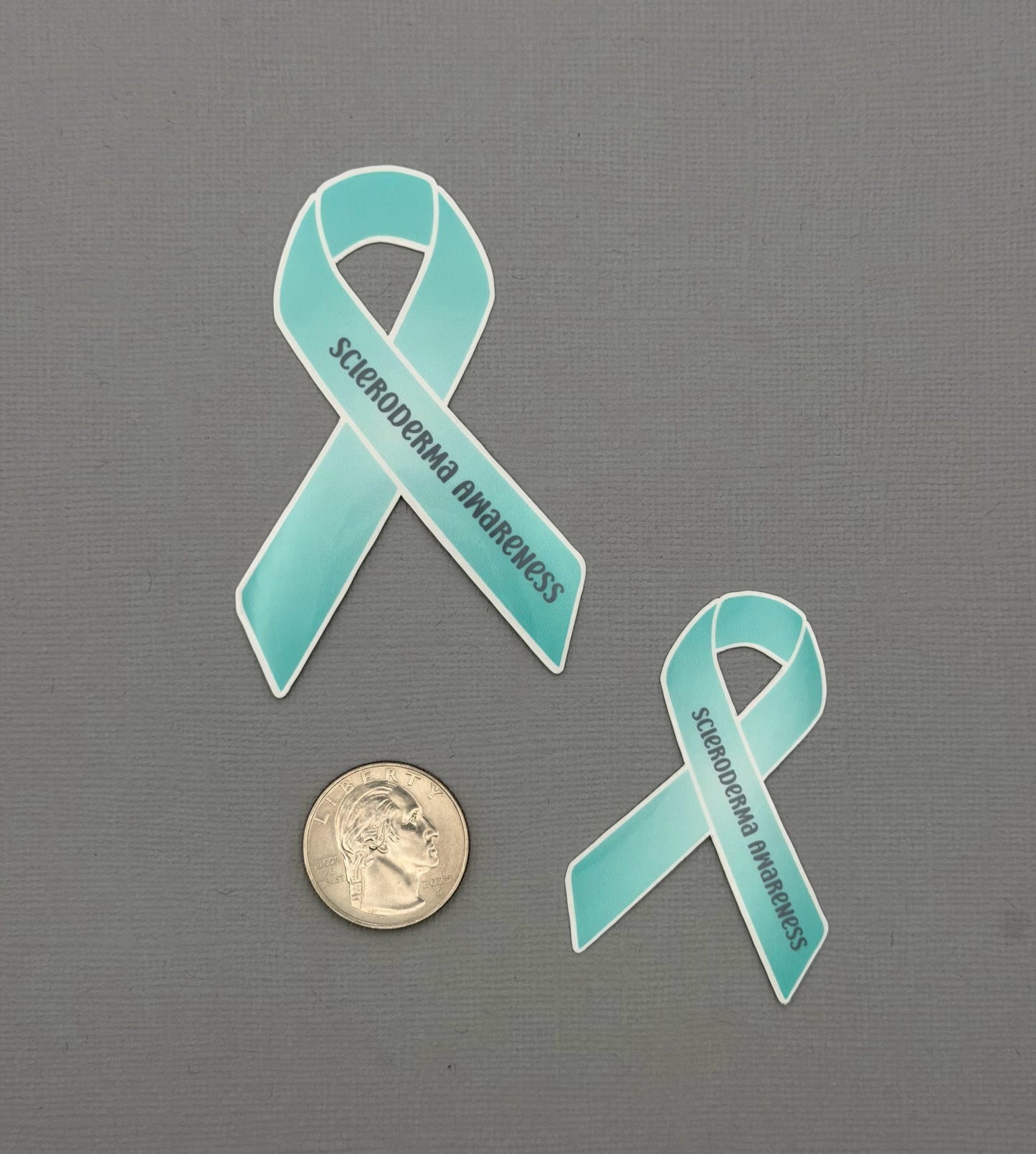 Scleroderma Awareness Ribbon Sticker or Magnet