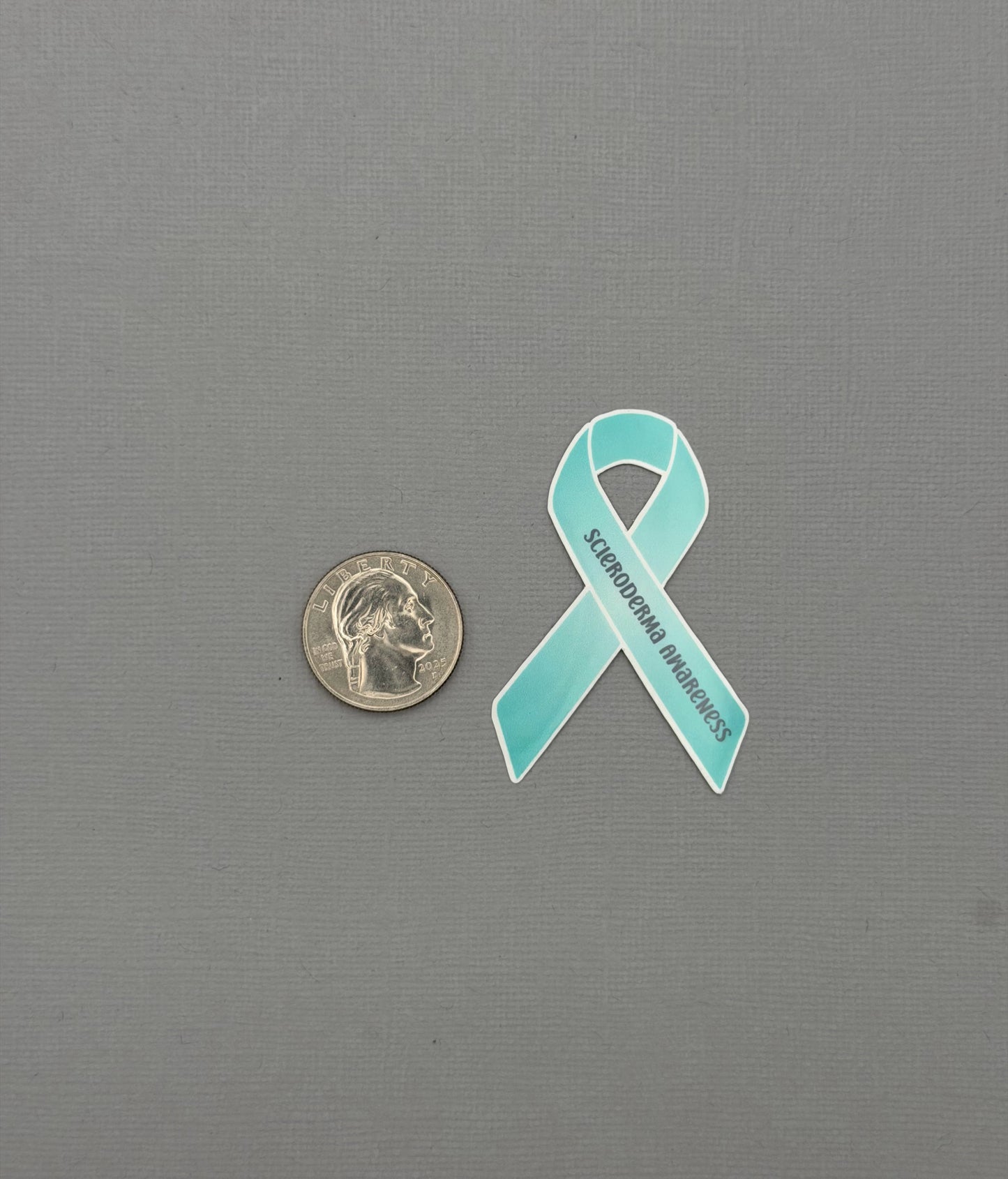 Scleroderma Awareness Ribbon Sticker or Magnet