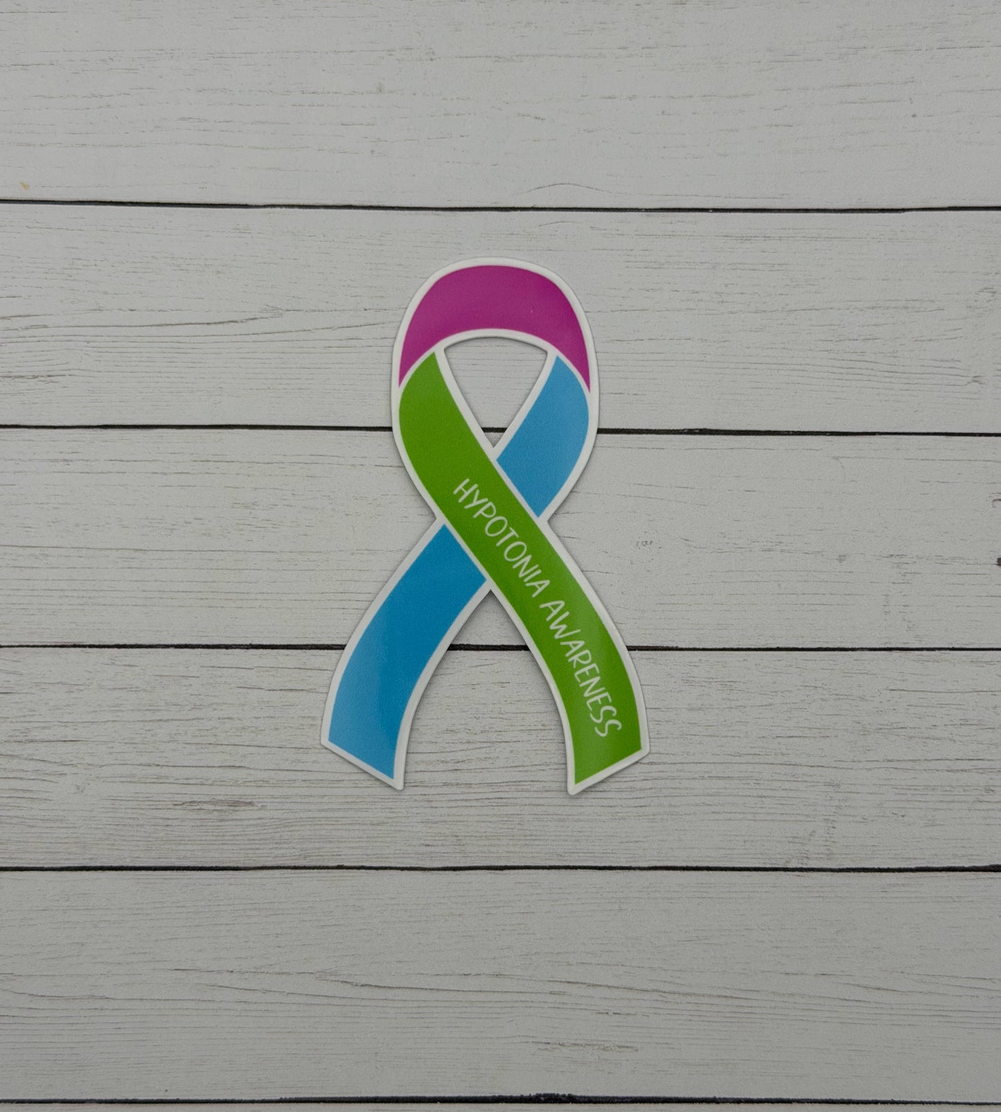 Hypotonia Awareness Ribbon Sticker