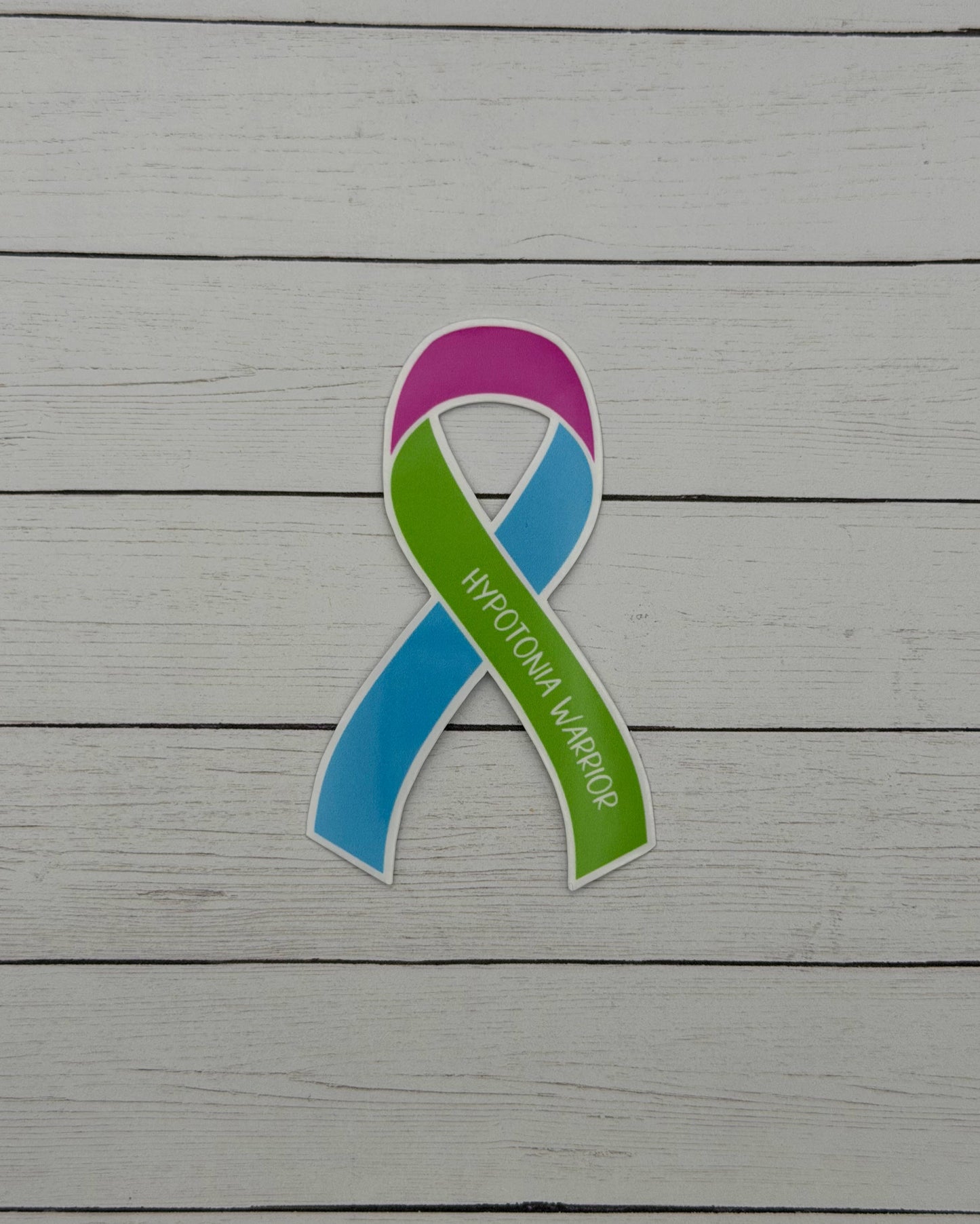 Hypotonia Warrior Ribbon Sticker