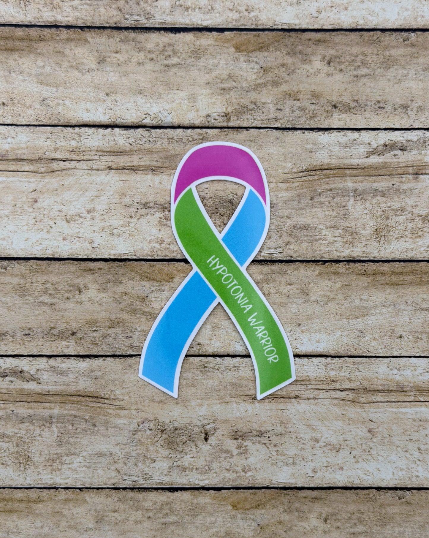 Hypotonia Warrior Ribbon Sticker