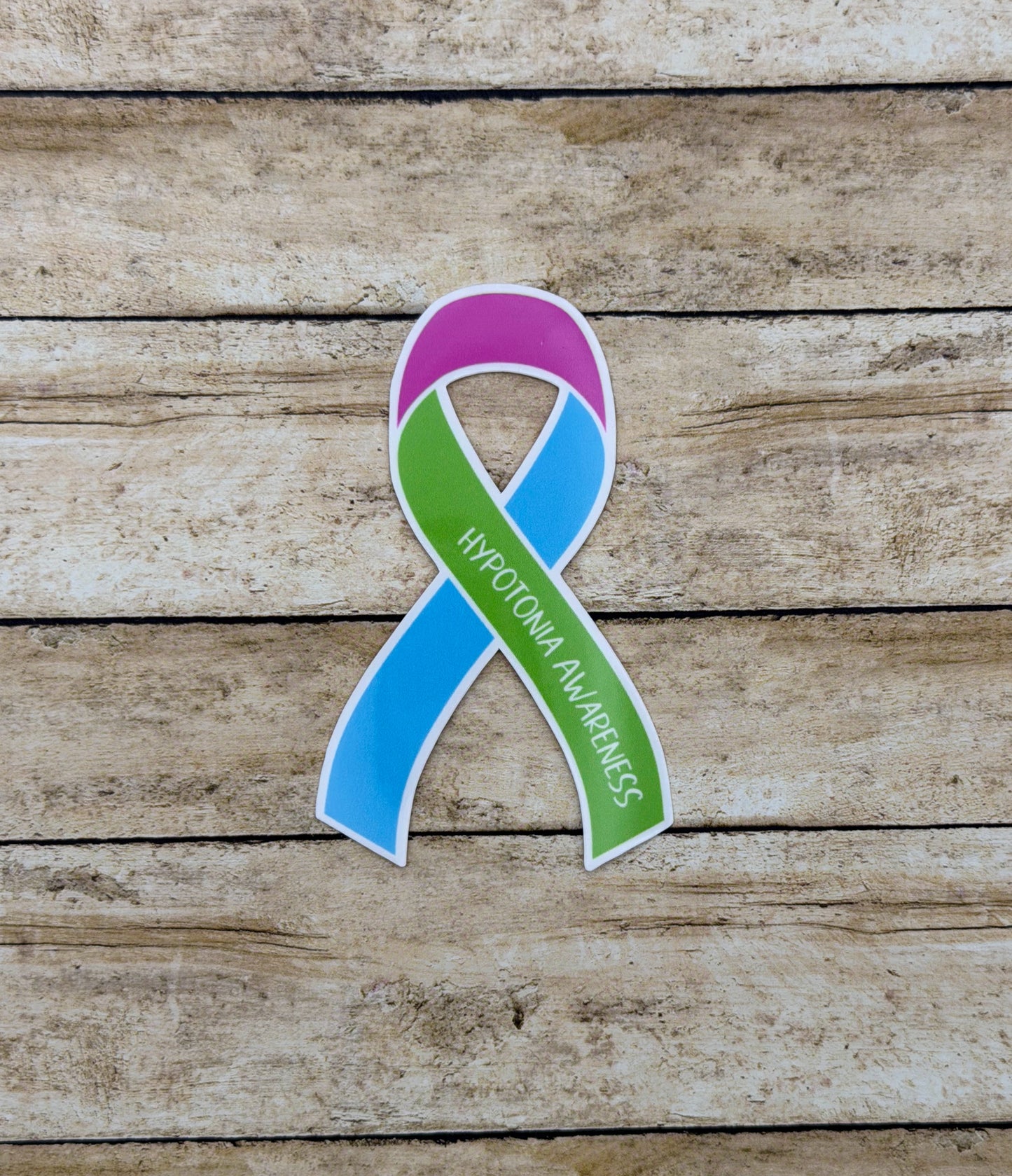 Hypotonia Awareness Ribbon Sticker