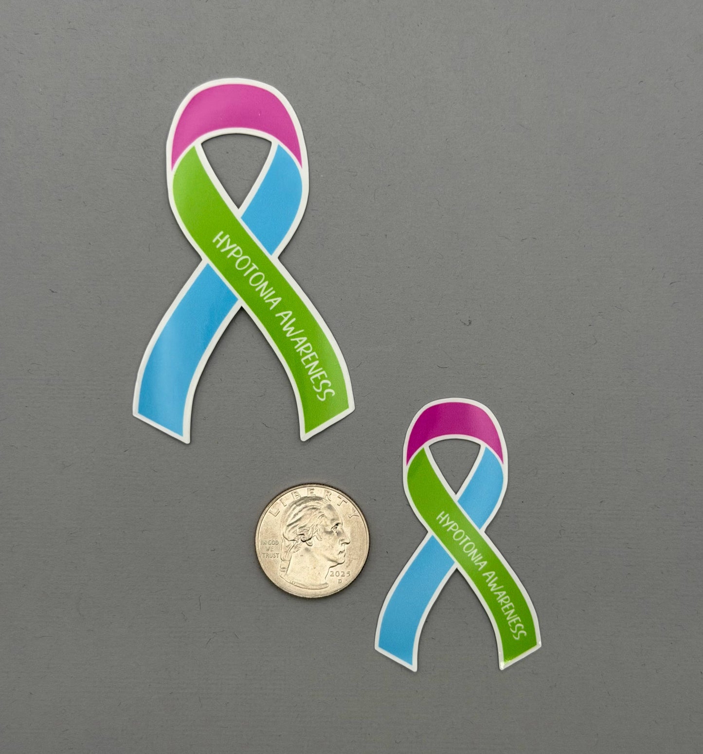 Hypotonia Awareness Ribbon Sticker