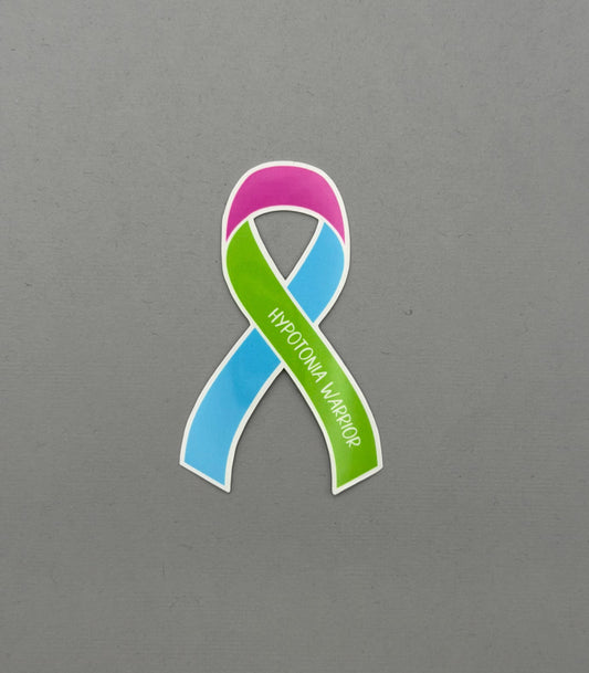 Hypotonia Warrior Ribbon Sticker