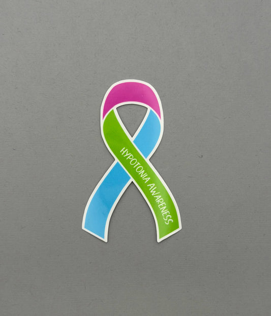 Hypotonia Awareness Ribbon Sticker