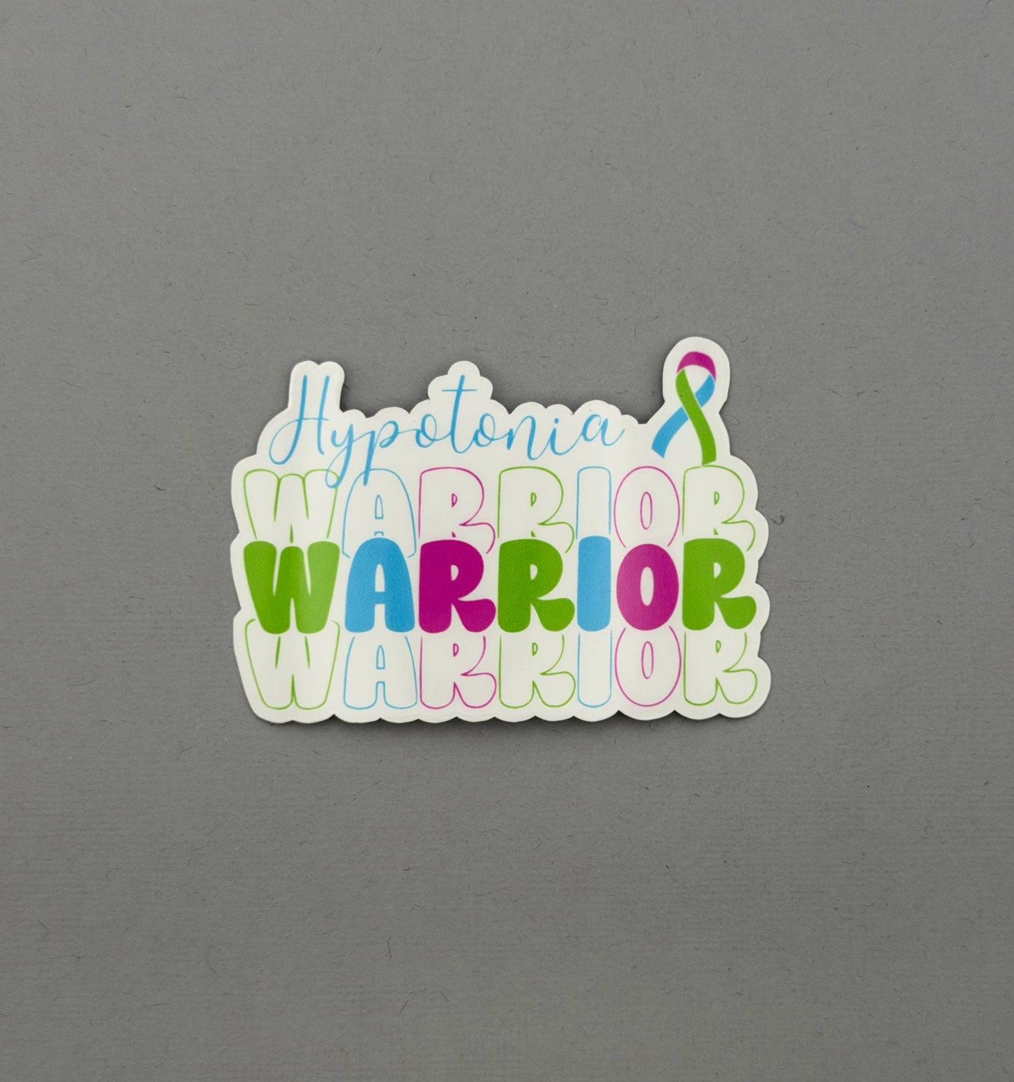 Hypotonia Warrior Sticker