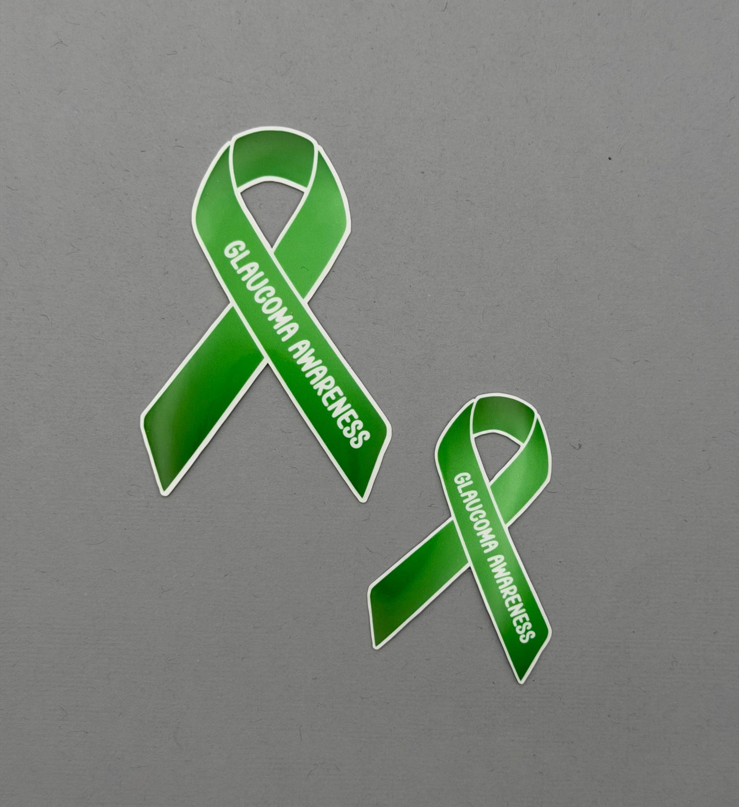Glaucoma Awareness Ribbon Sticker