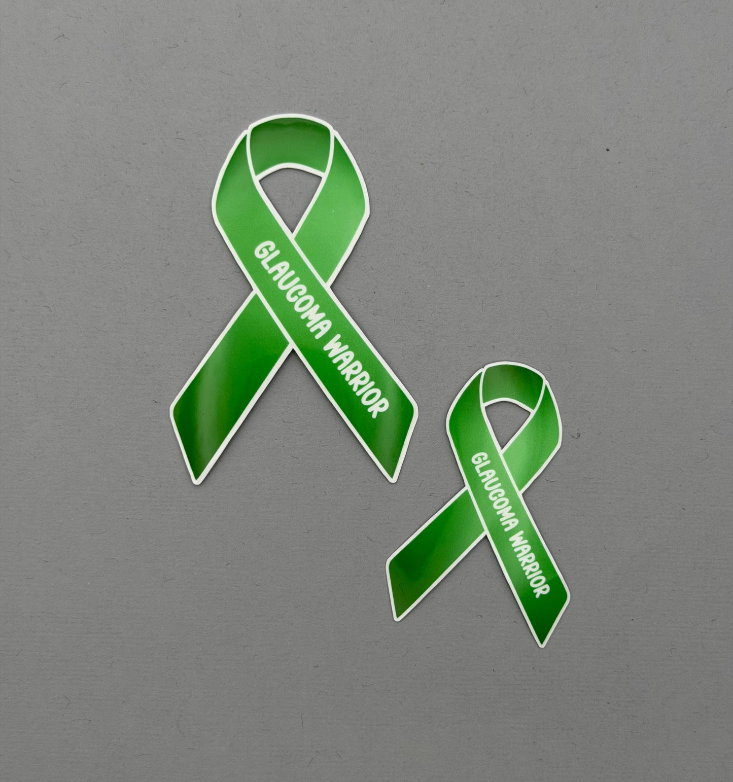 Glaucoma Warrior Ribbon Sticker