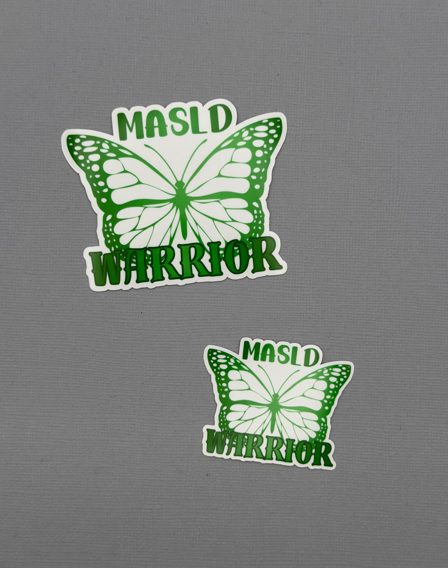MASLD Warrior Butterly Sticker or Magnet | Metabolic Dysfunction–Associated Steatotic Liver Disease