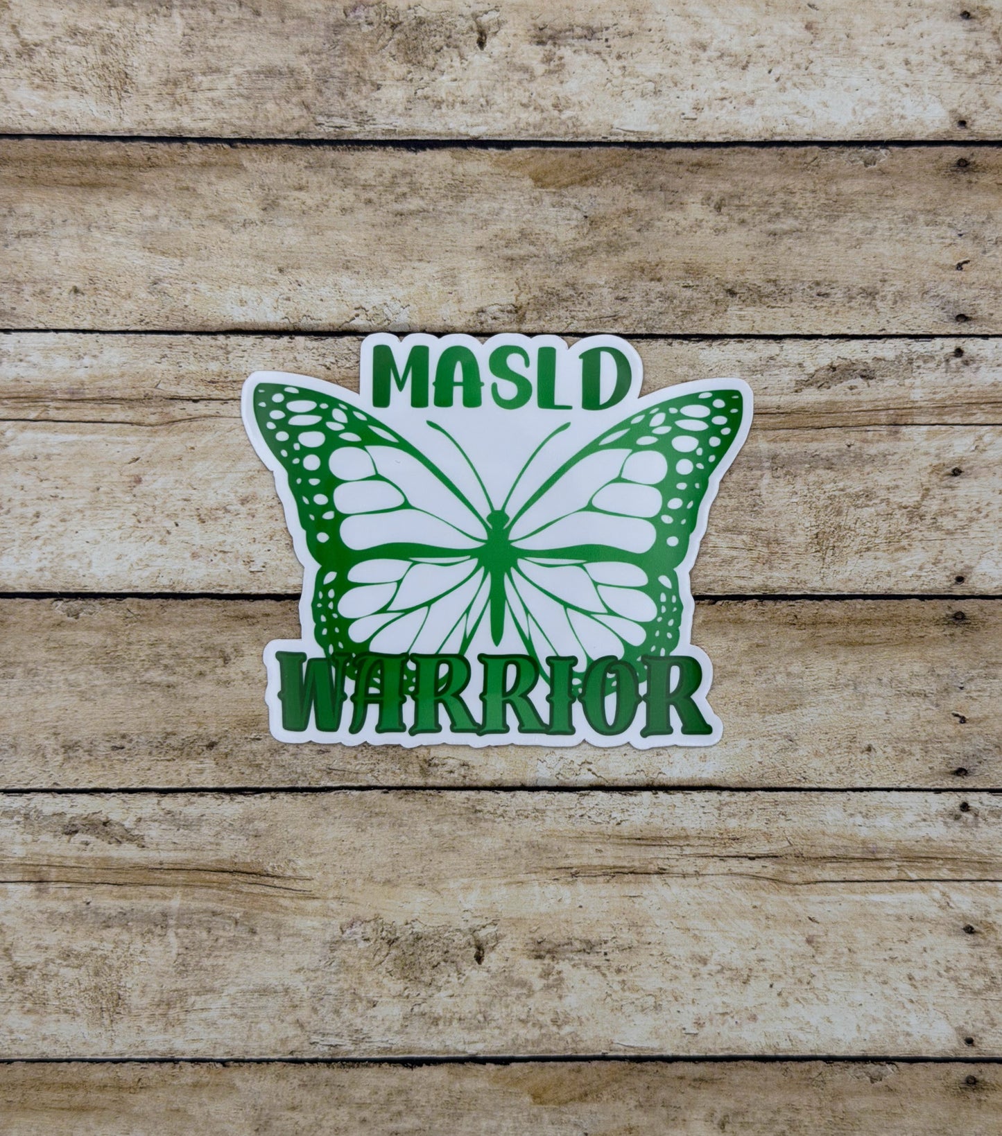 MASLD Warrior Butterly Sticker or Magnet | Metabolic Dysfunction–Associated Steatotic Liver Disease