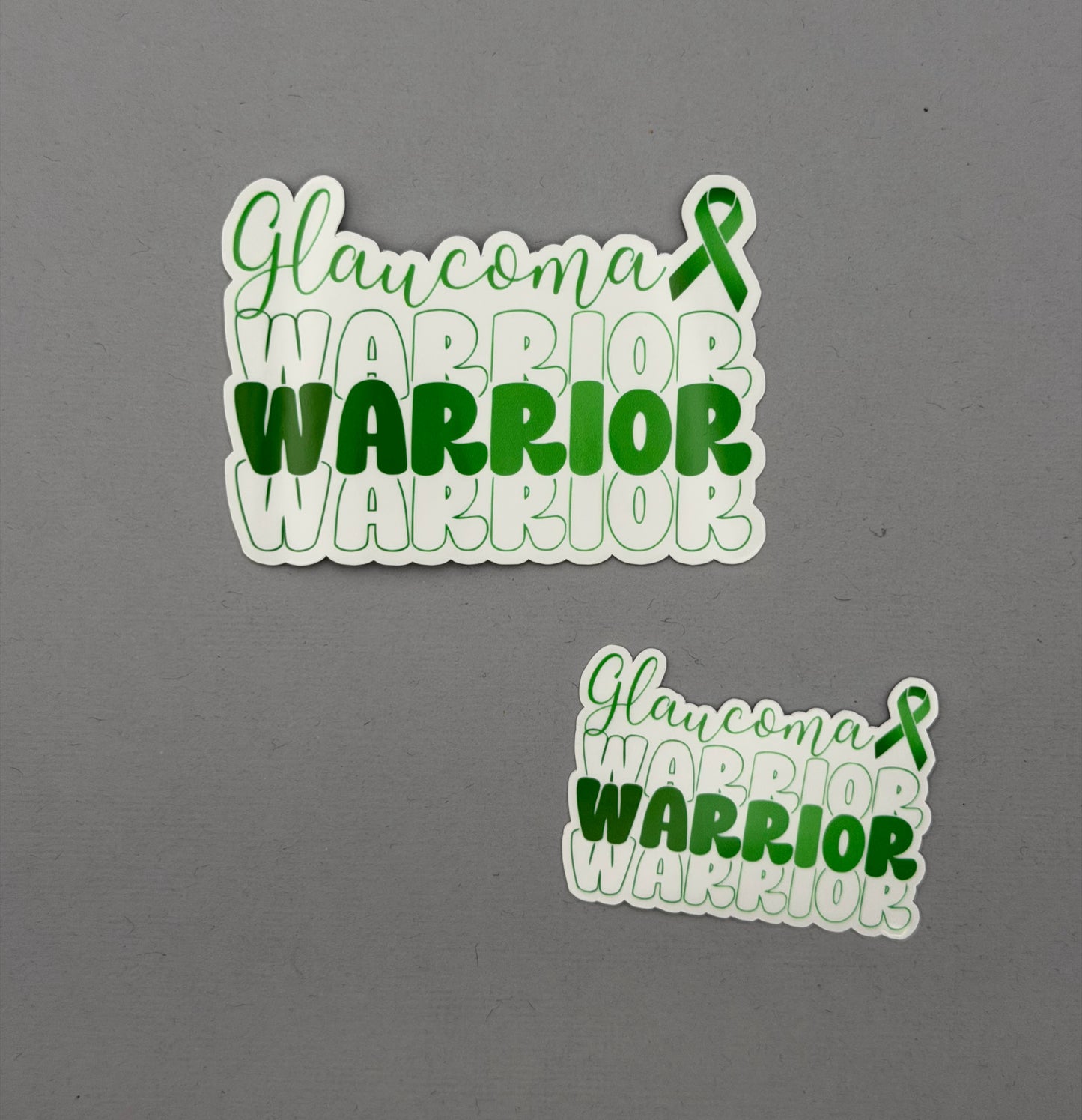 Glaucoma Warrior Sticker
