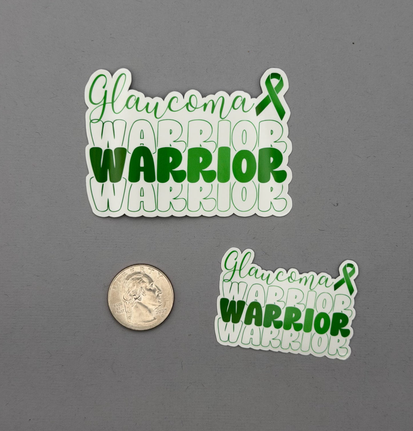 Glaucoma Warrior Sticker